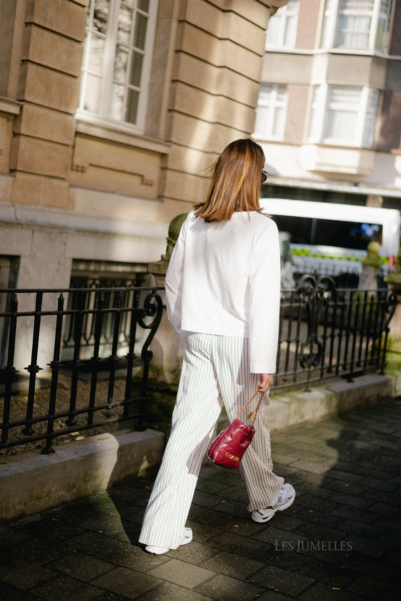 Alizée boatneck longsleeve white - Image 8