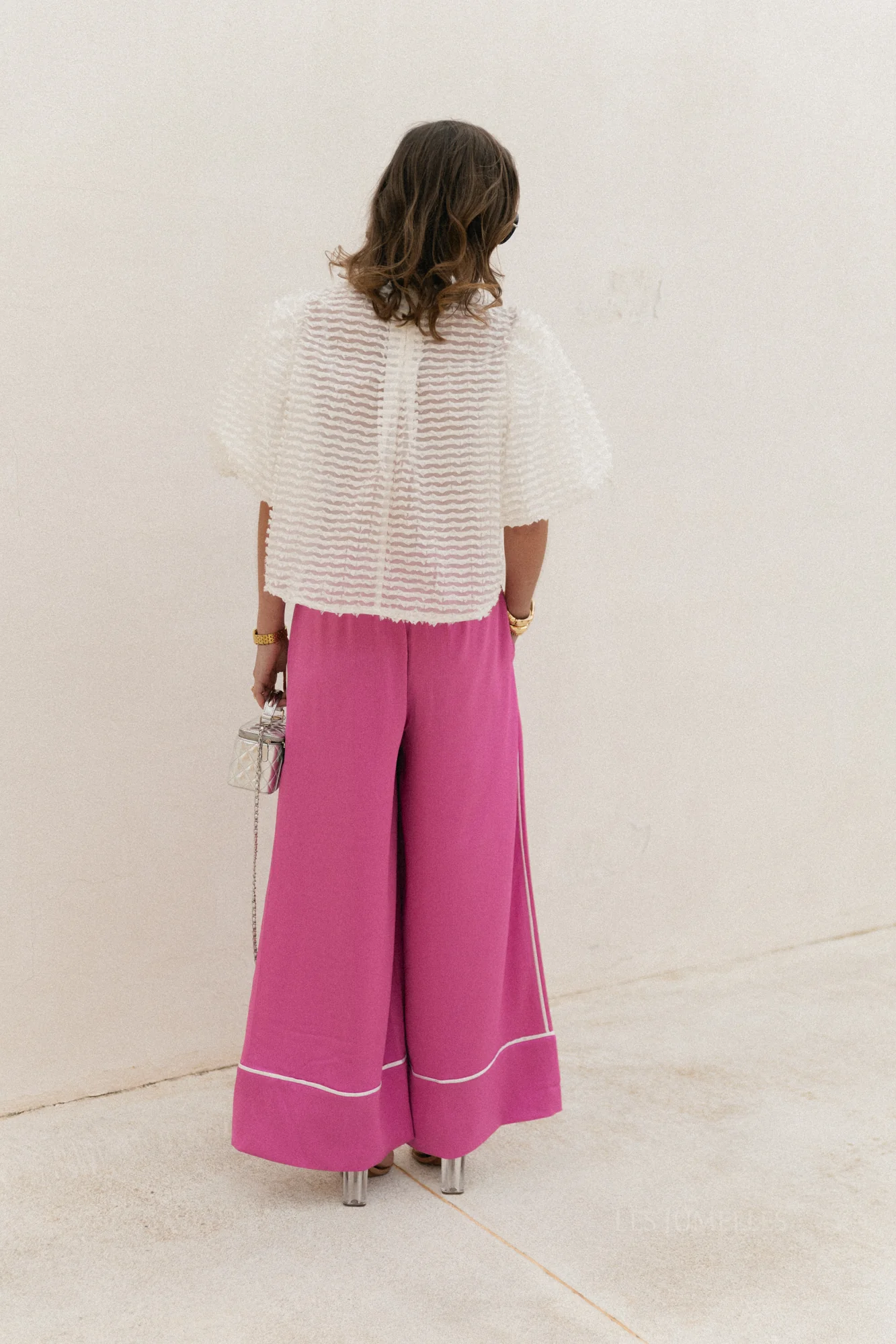 Avril wide leg trousers spring crocus - Image 11