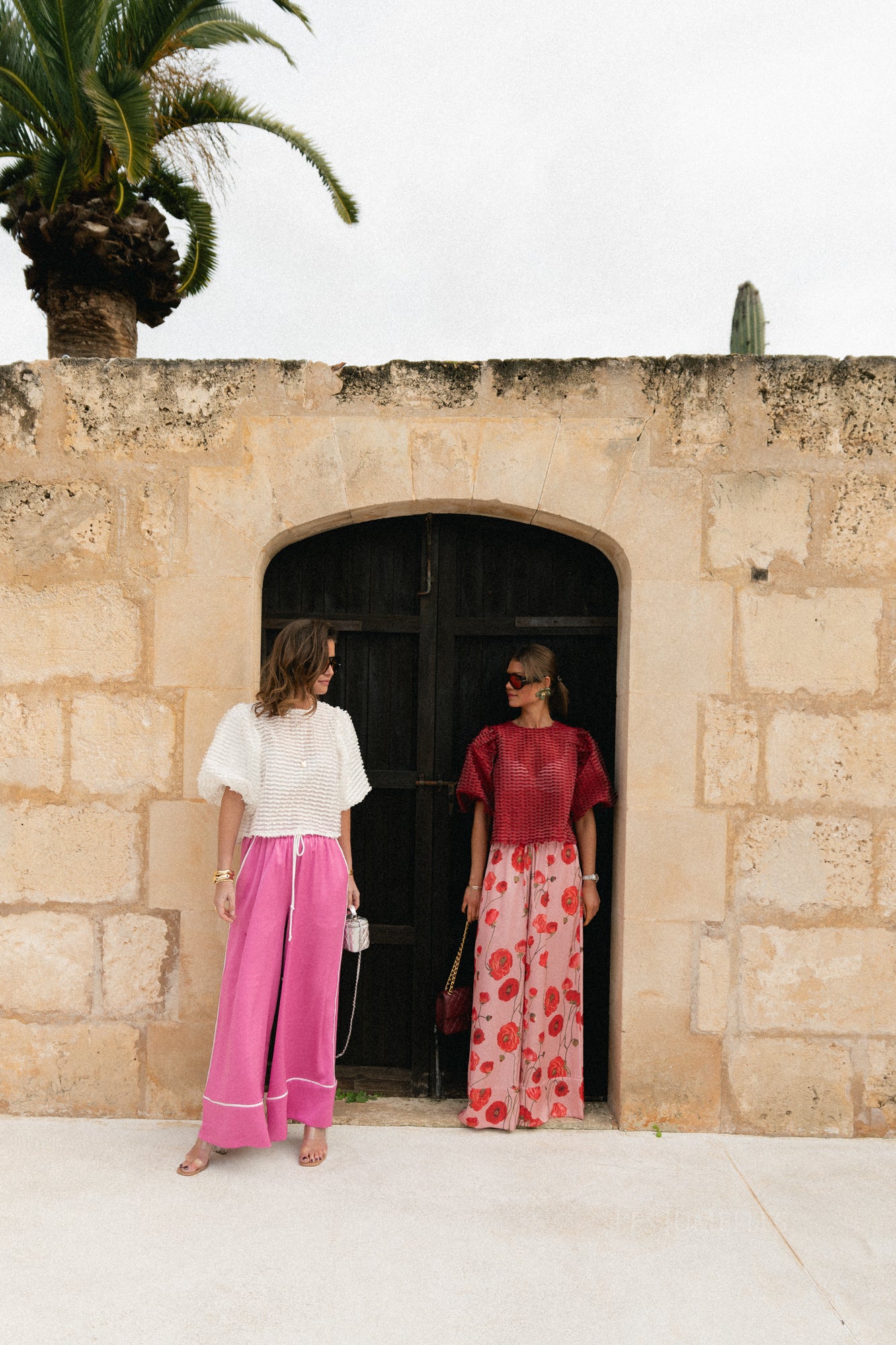 Avril wide leg trousers spring crocus - Image 3