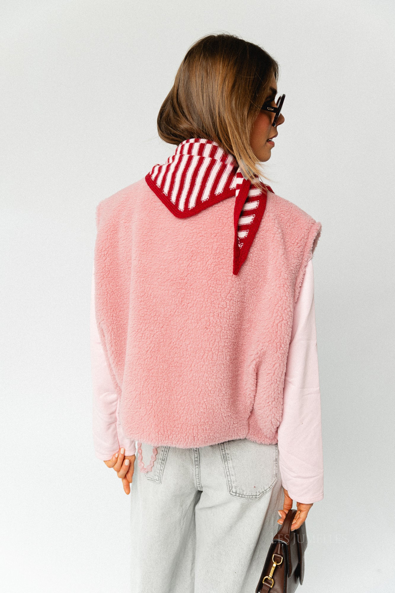 Axelle sleeveless jacket pink - Image 8