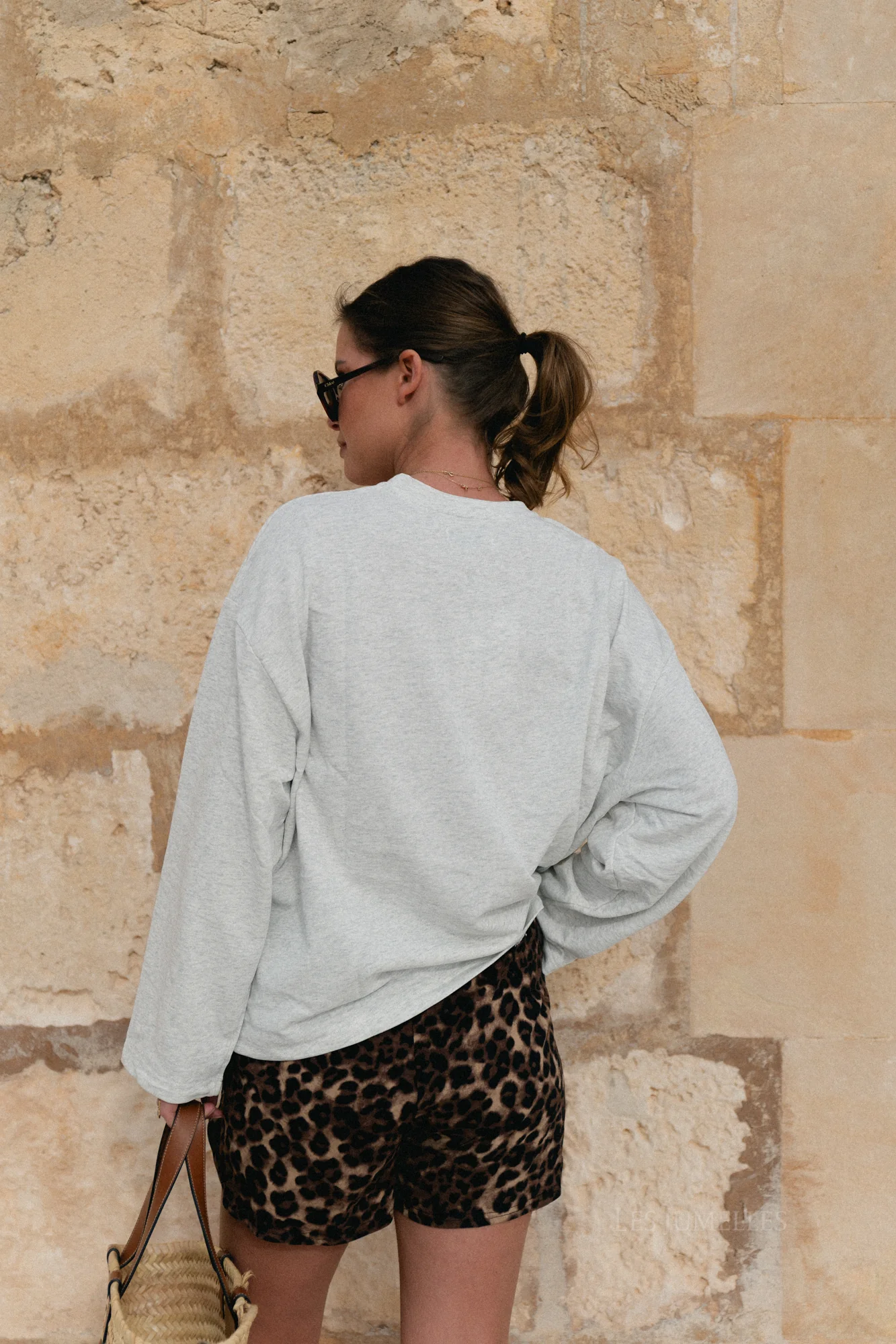 Belle longsleeve light grey melange - Image 9