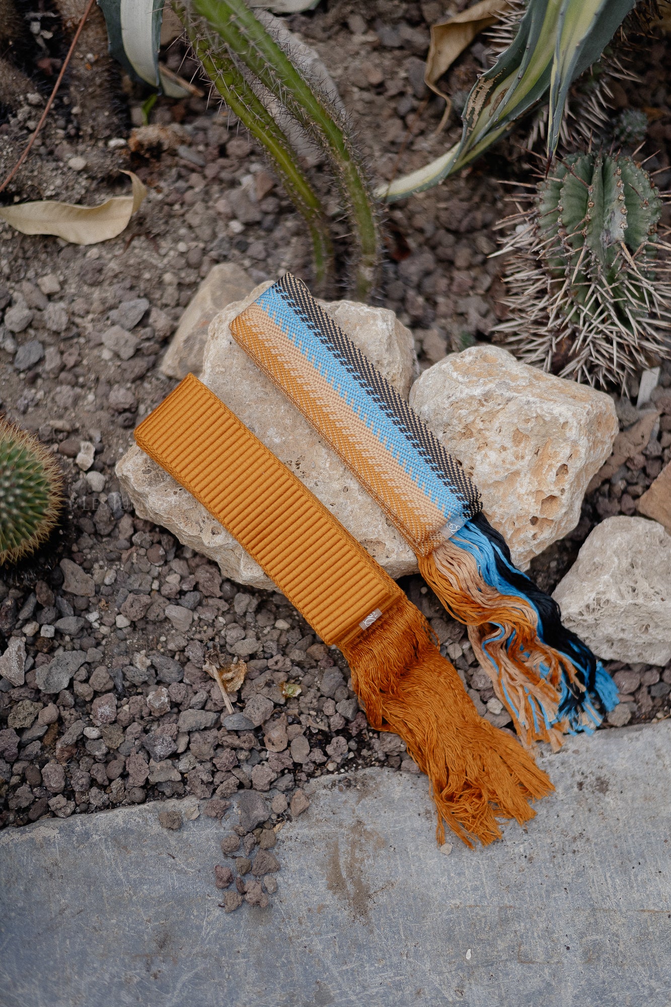 Belt 1 camel/blue - Image 2