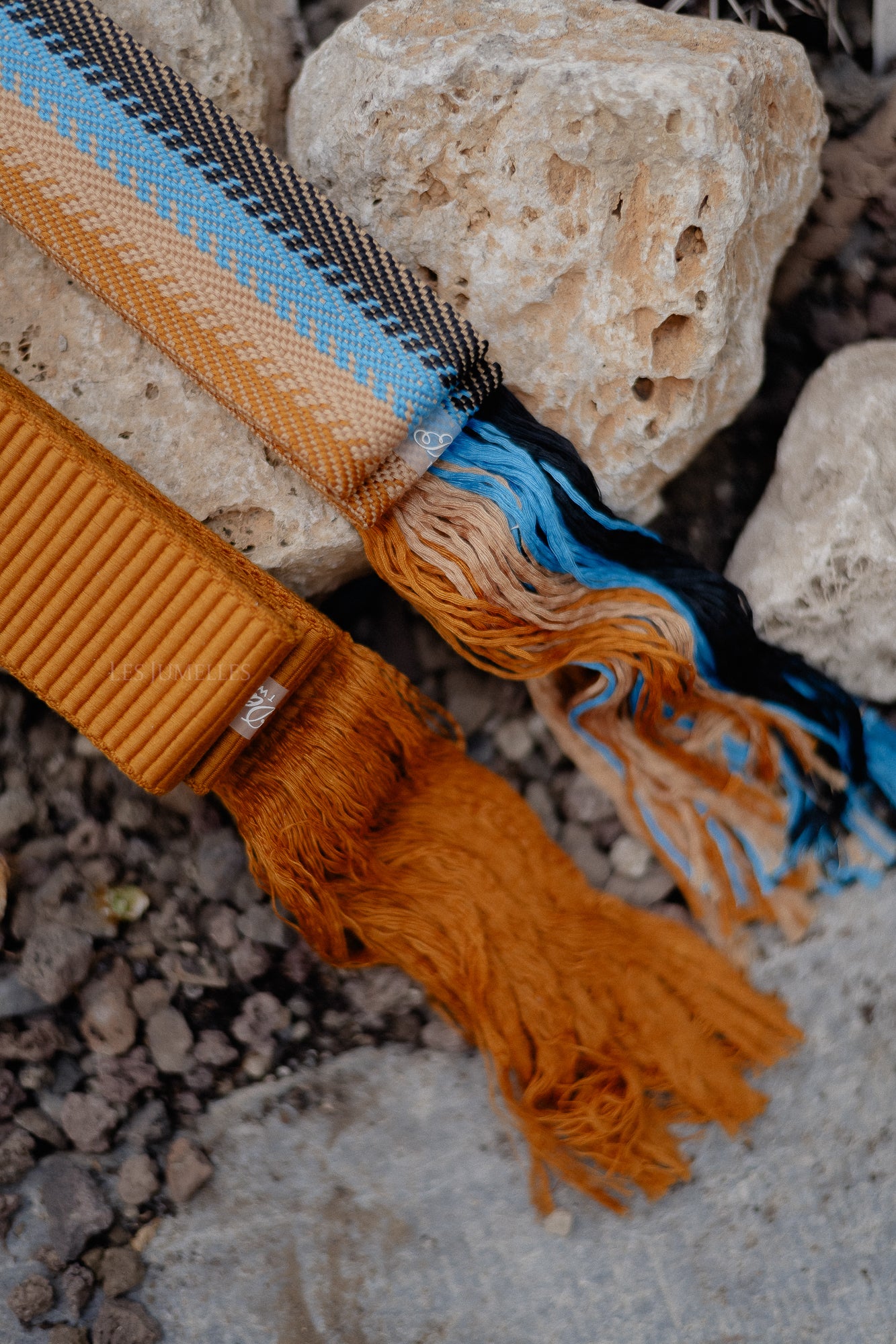 Belt 1 camel/blue - Image 3
