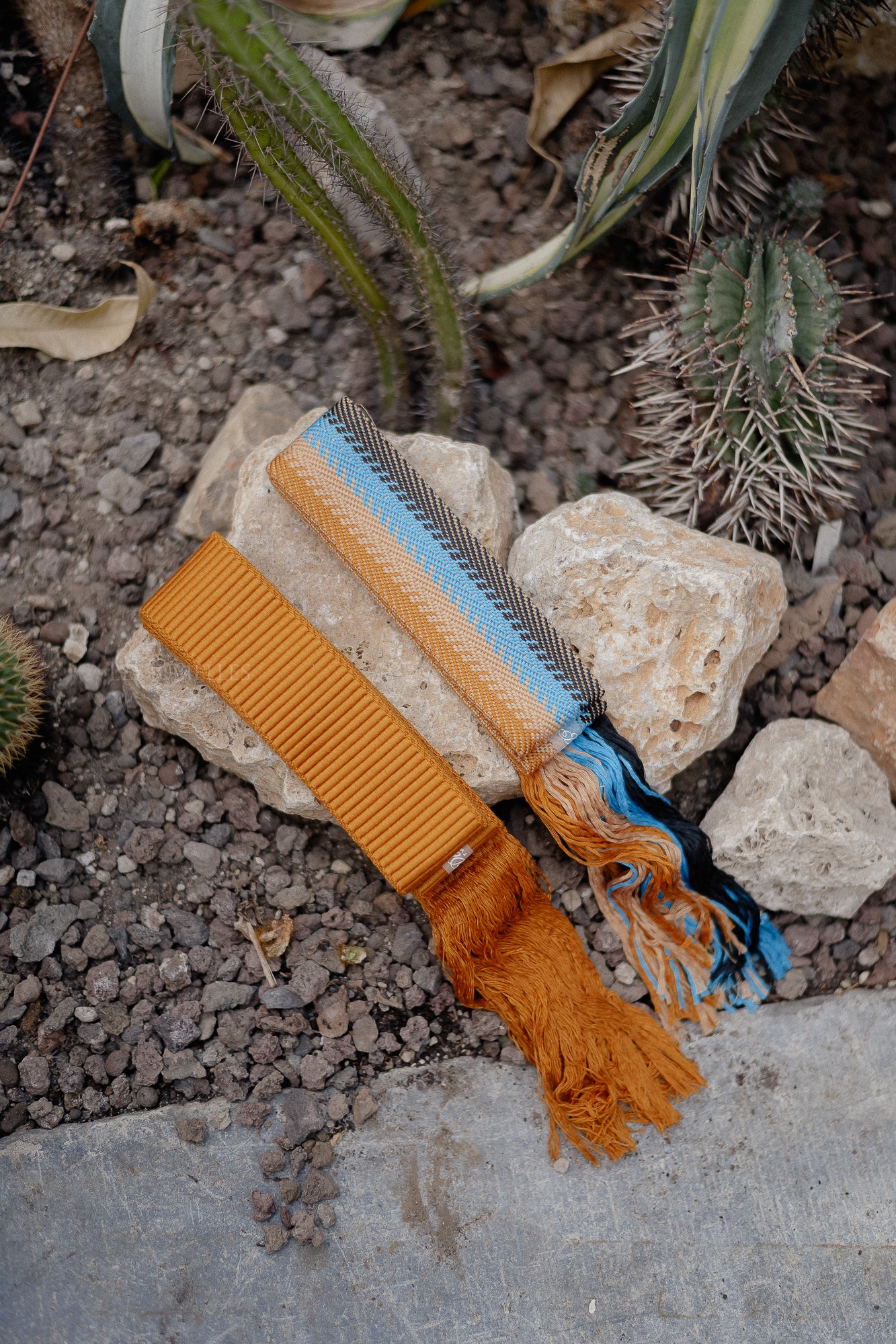 Belt 1 camel/blue - Image 4