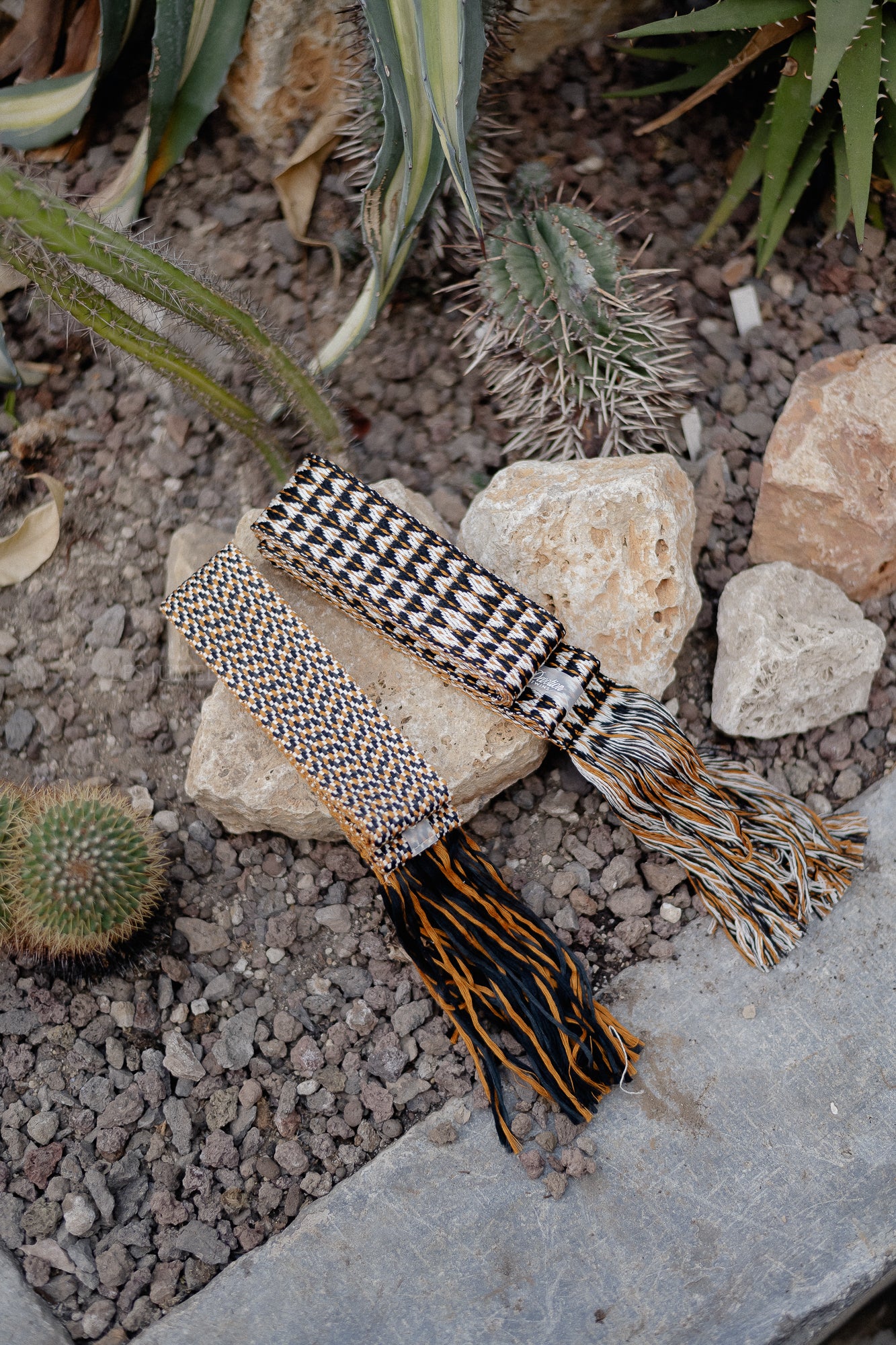 Belt 2 camel/black - Image 6