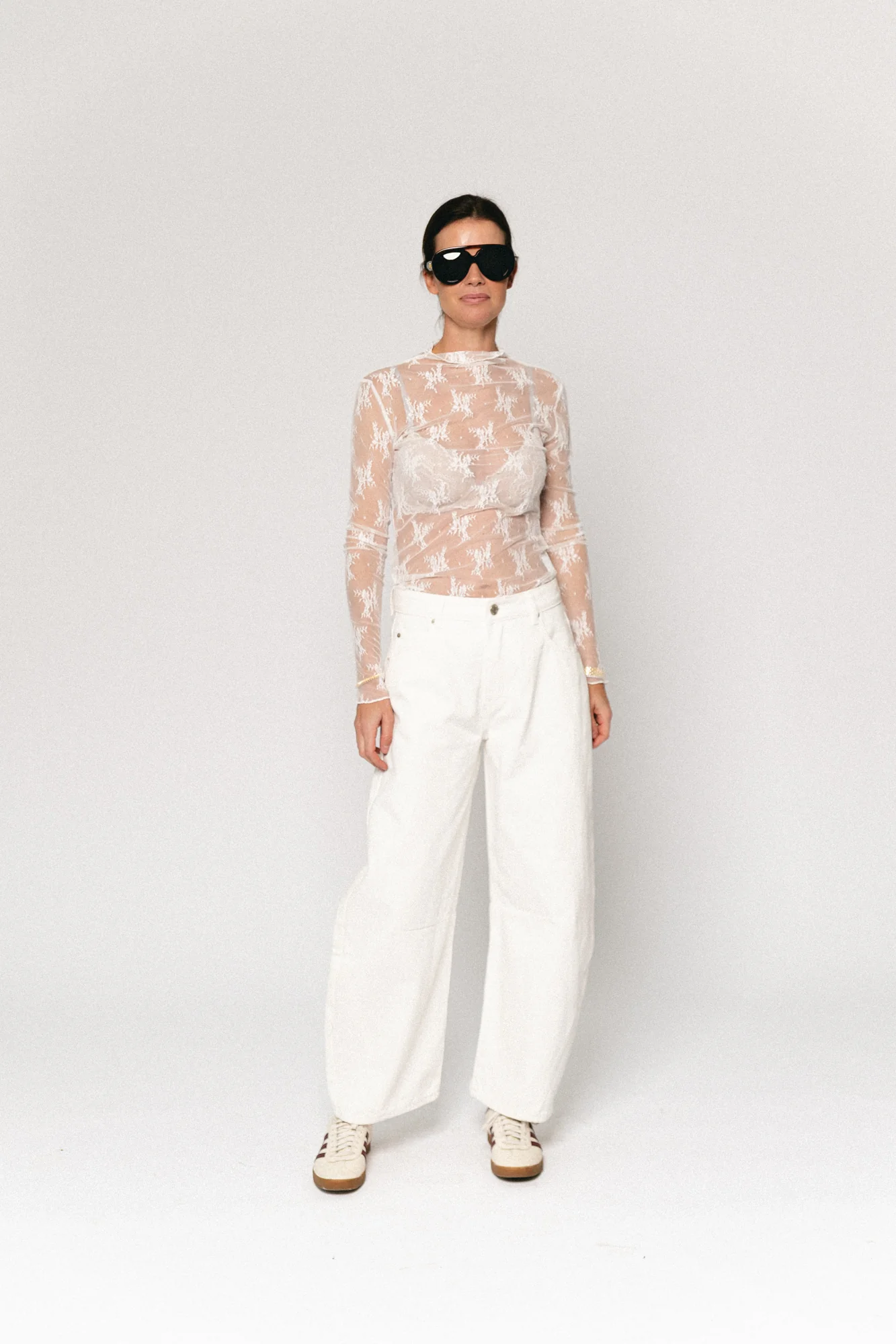 Blaise lace top white - Image 3