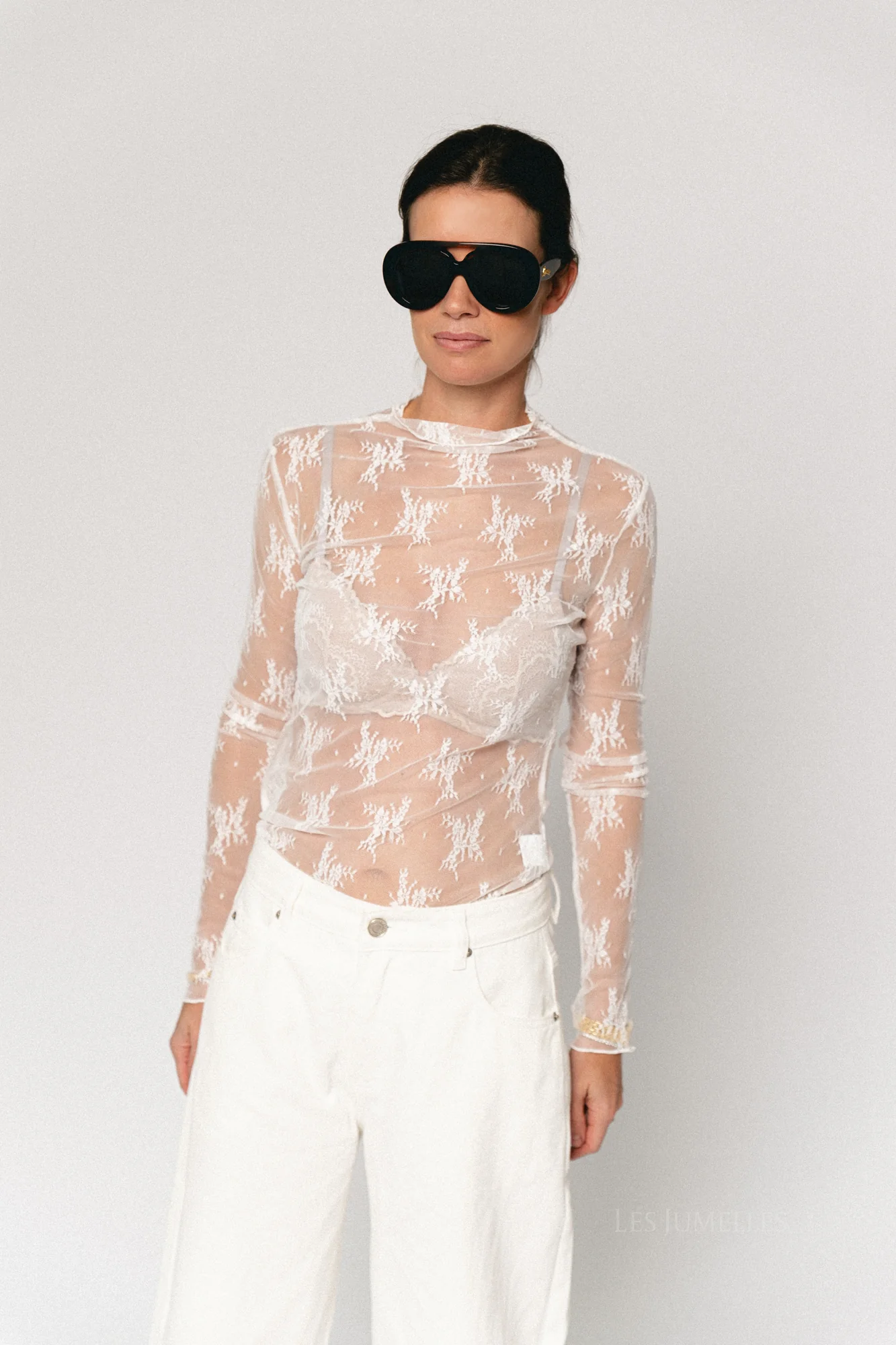 Blaise lace top white - Image 4