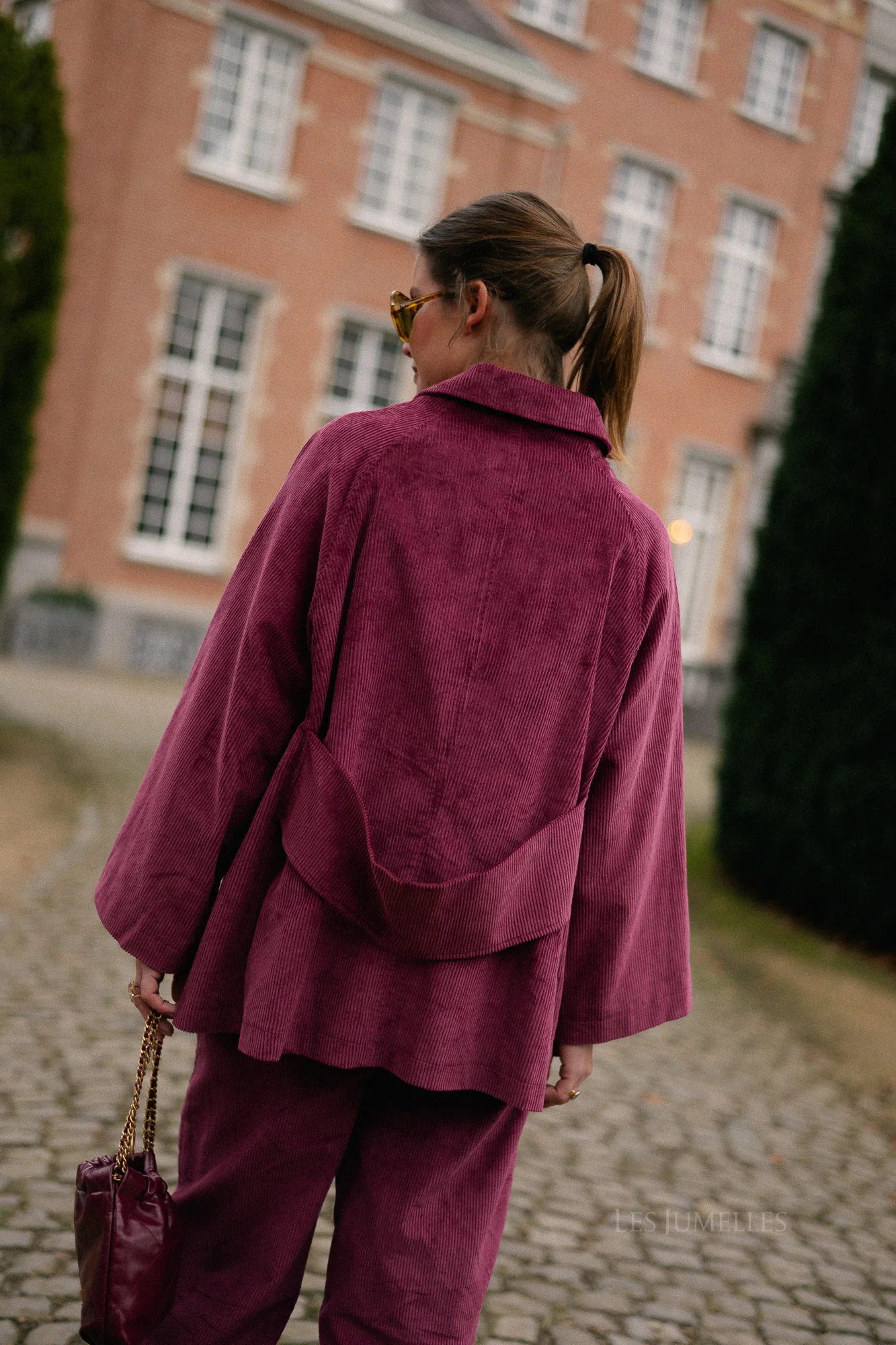 Bobbie jacket aubergine - Image 13
