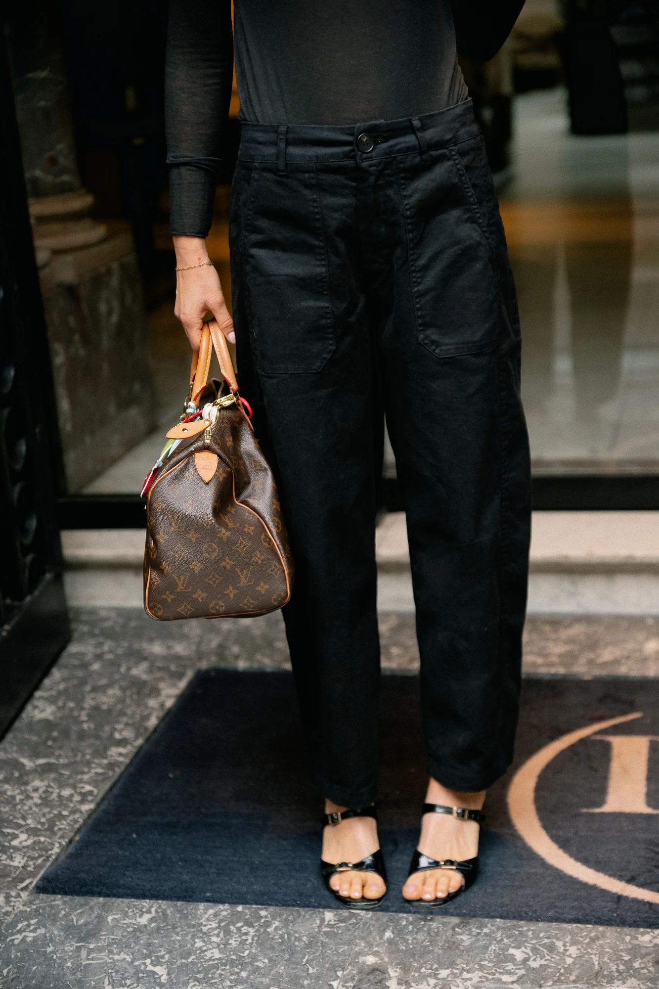 Bree balloon fit pants black - Image 6