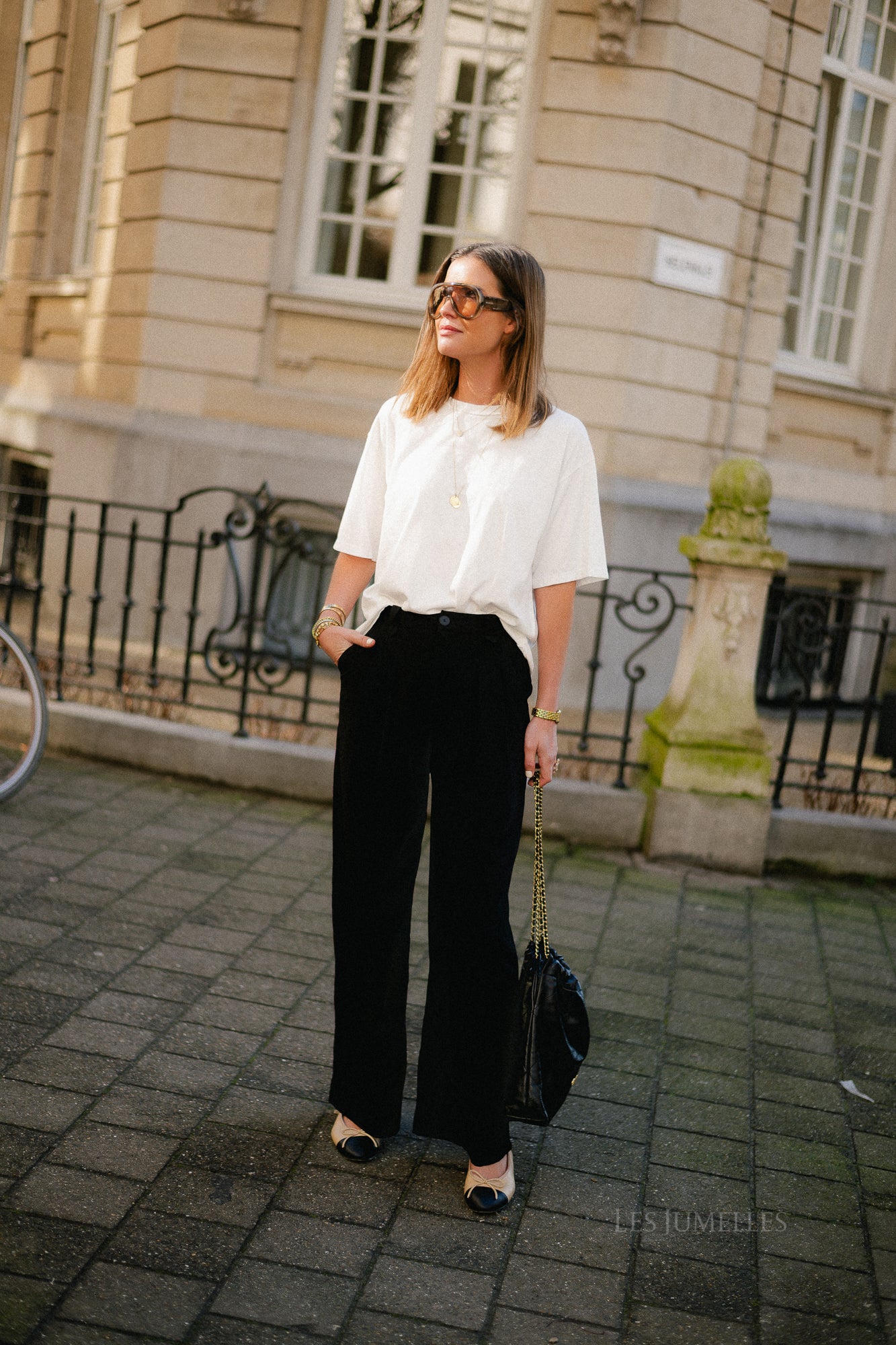 Brielle boxy fit T-shirt off white - Image 2