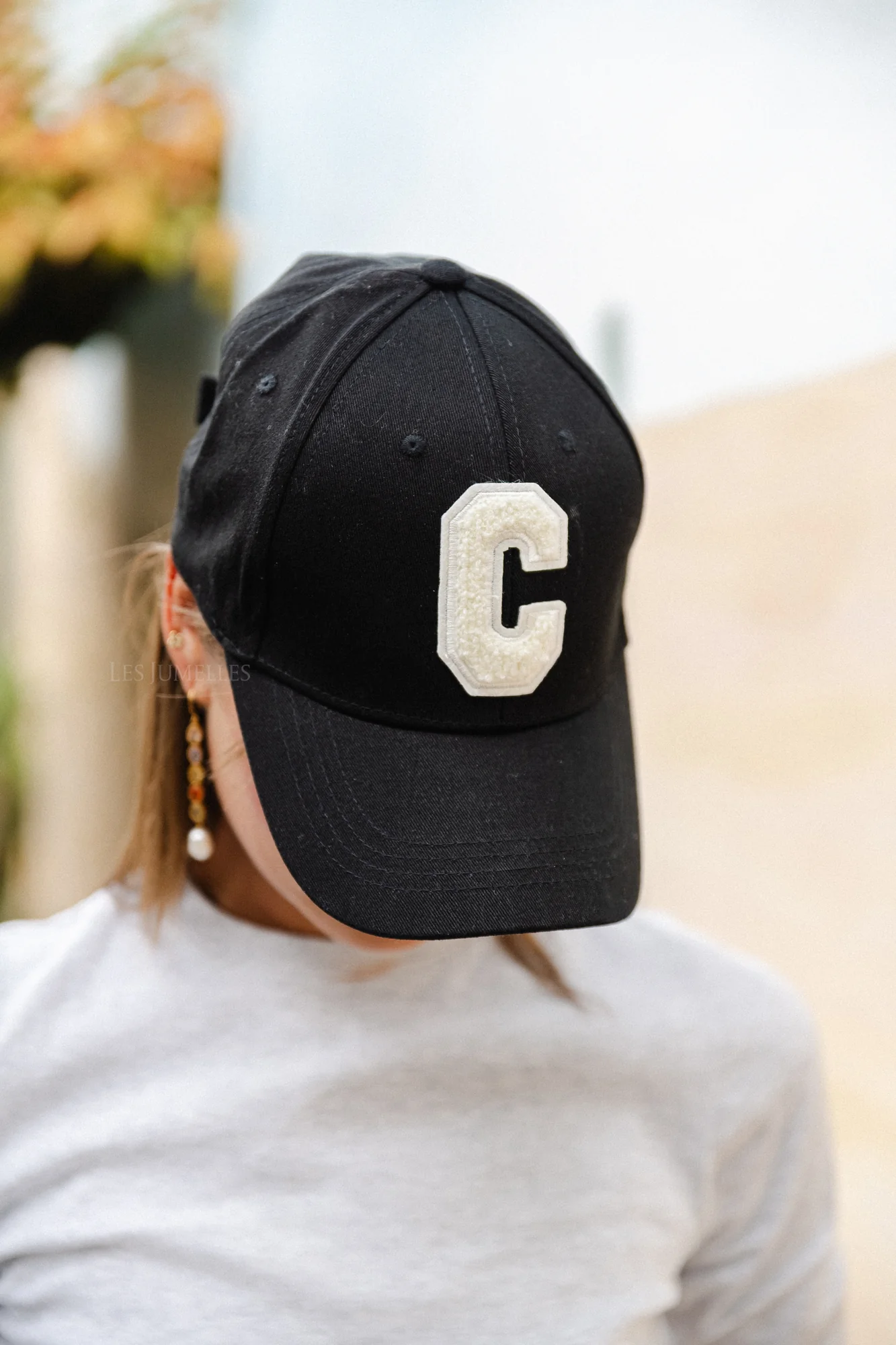 'C' Cap denim black - Image 3