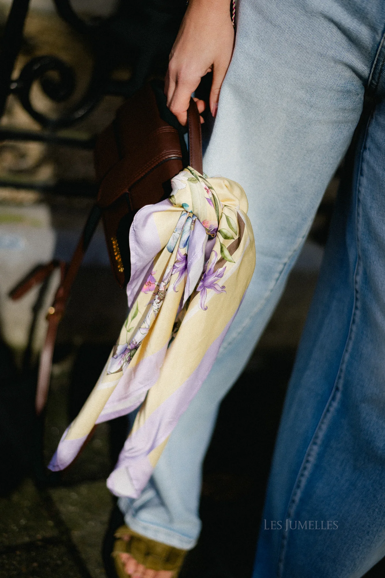 Cammi flower scarf multicolor - Image 2