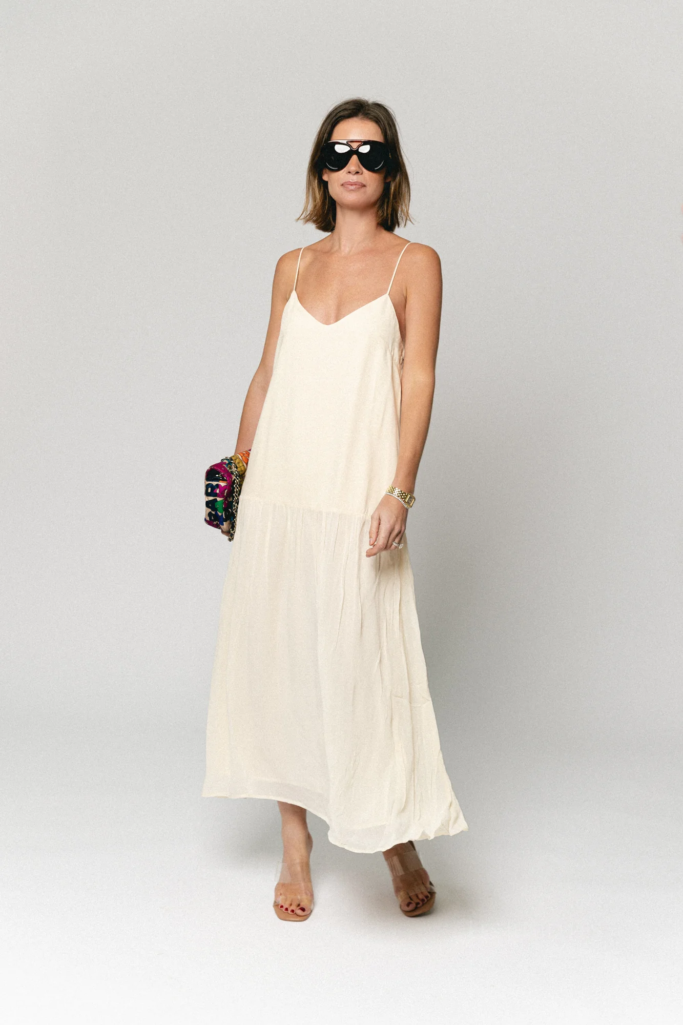 Carlota dress cream