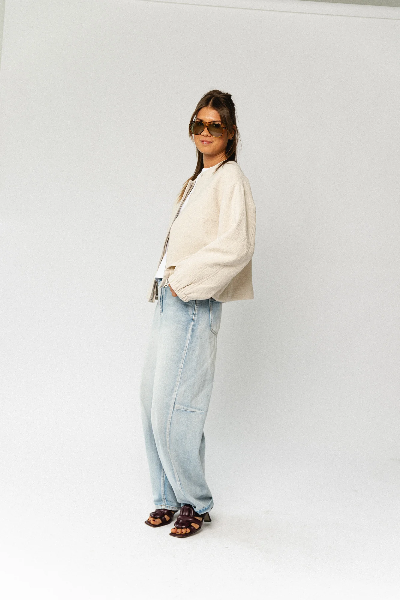 Carola jacket almond milk - Image 5
