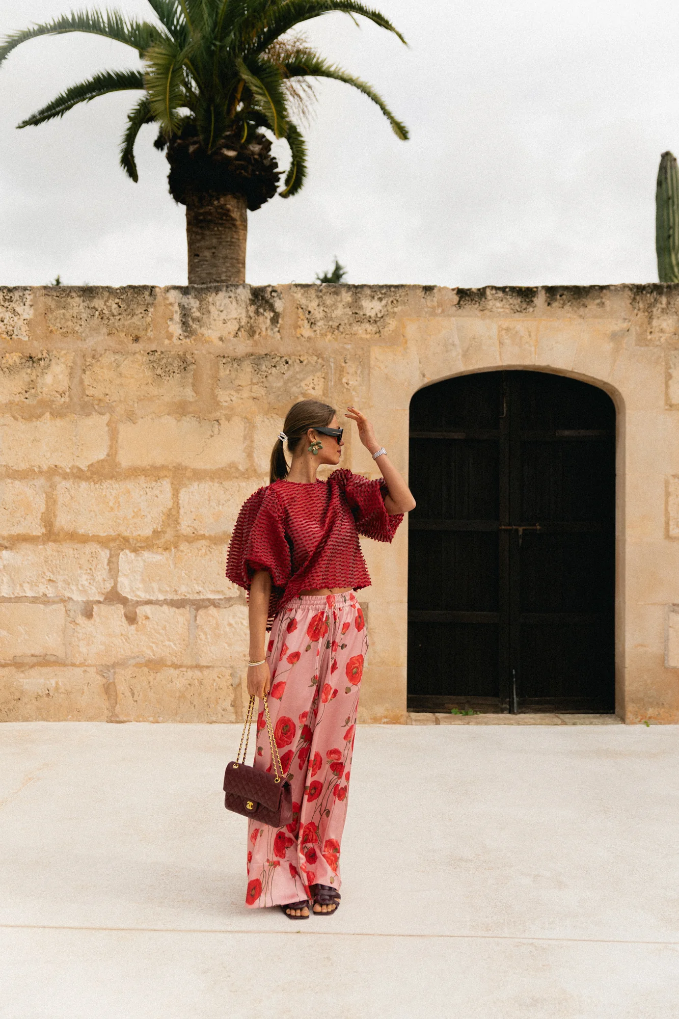 Charlotte blouse mauvewood - Image 12