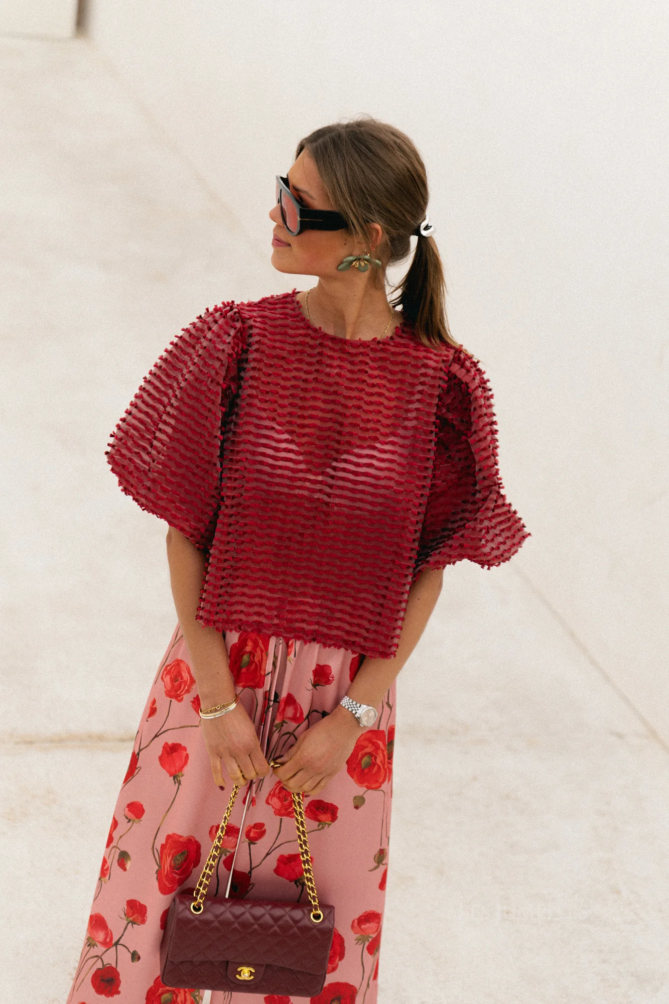 Charlotte blouse mauvewood - Image 9