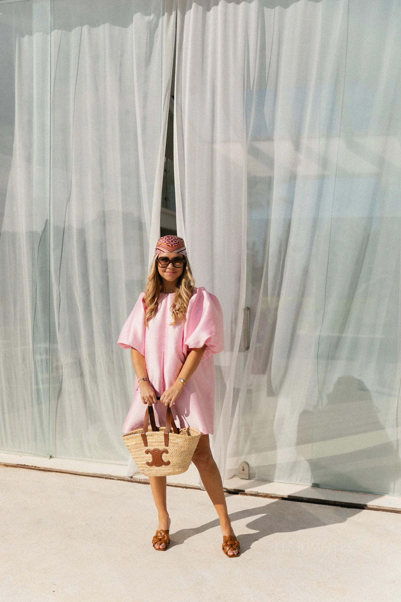 Charlotte dress baby pink - Image 3
