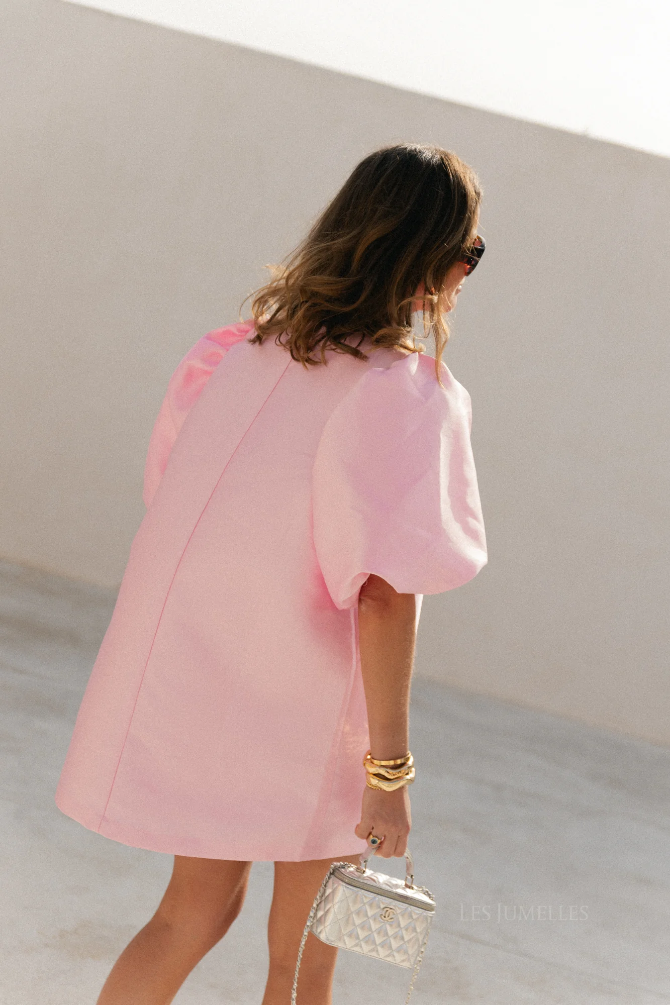 Charlotte dress baby pink - Image 8