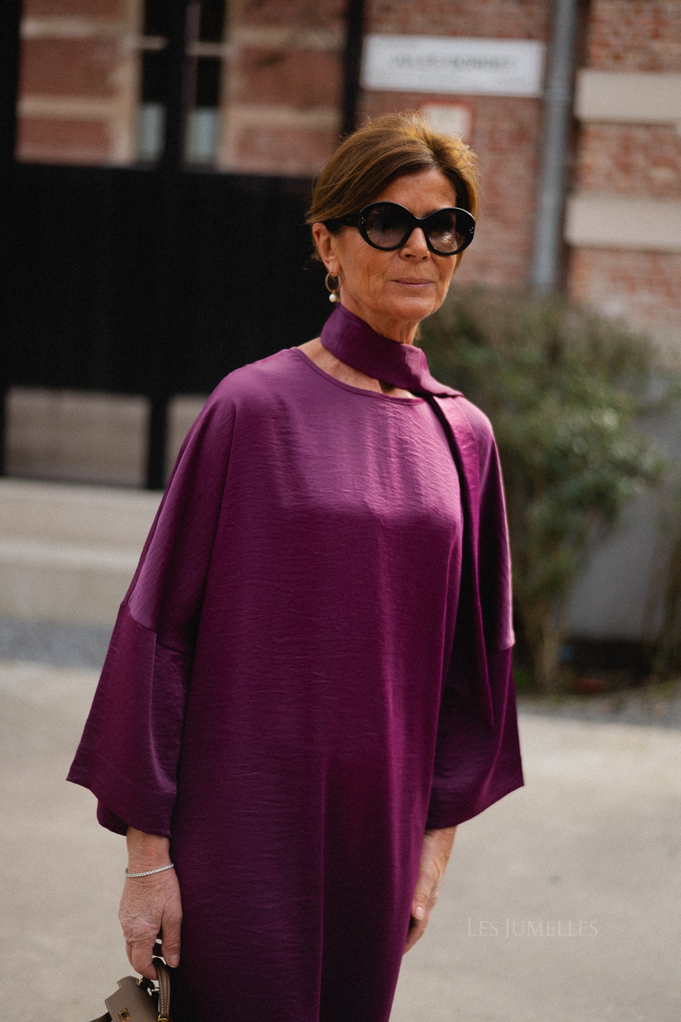 Chloe maxi dress aubergine - Image 5