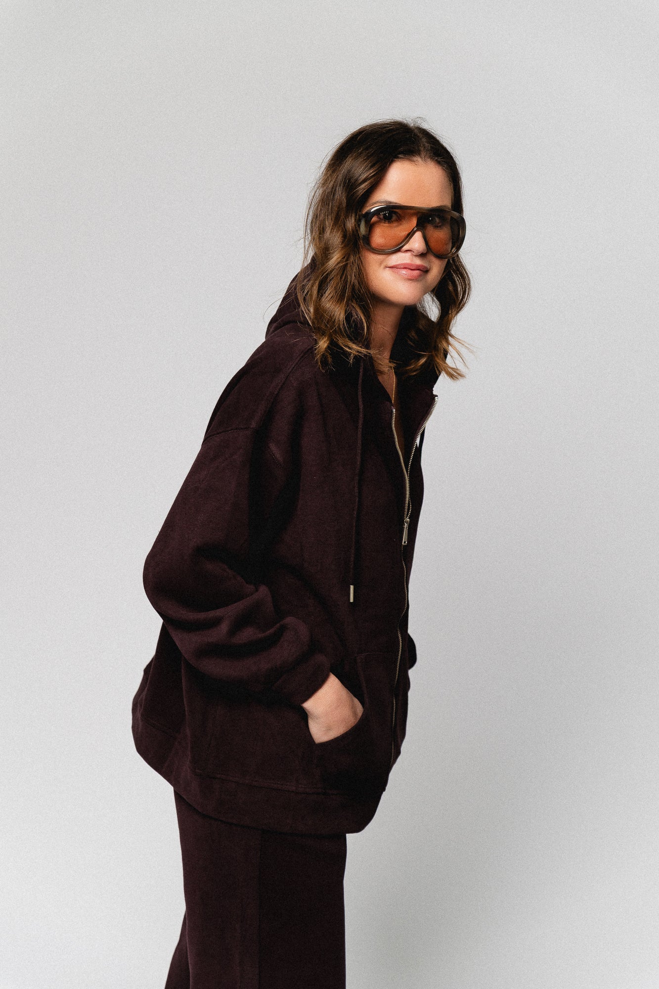 Colette zip hoodie winetasting - Image 5