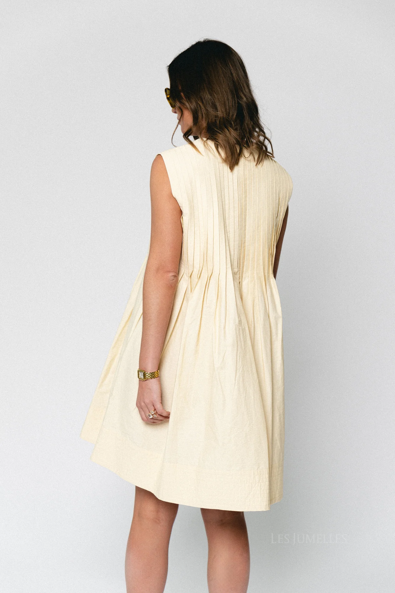 Conely dress butter yellow - Image 4