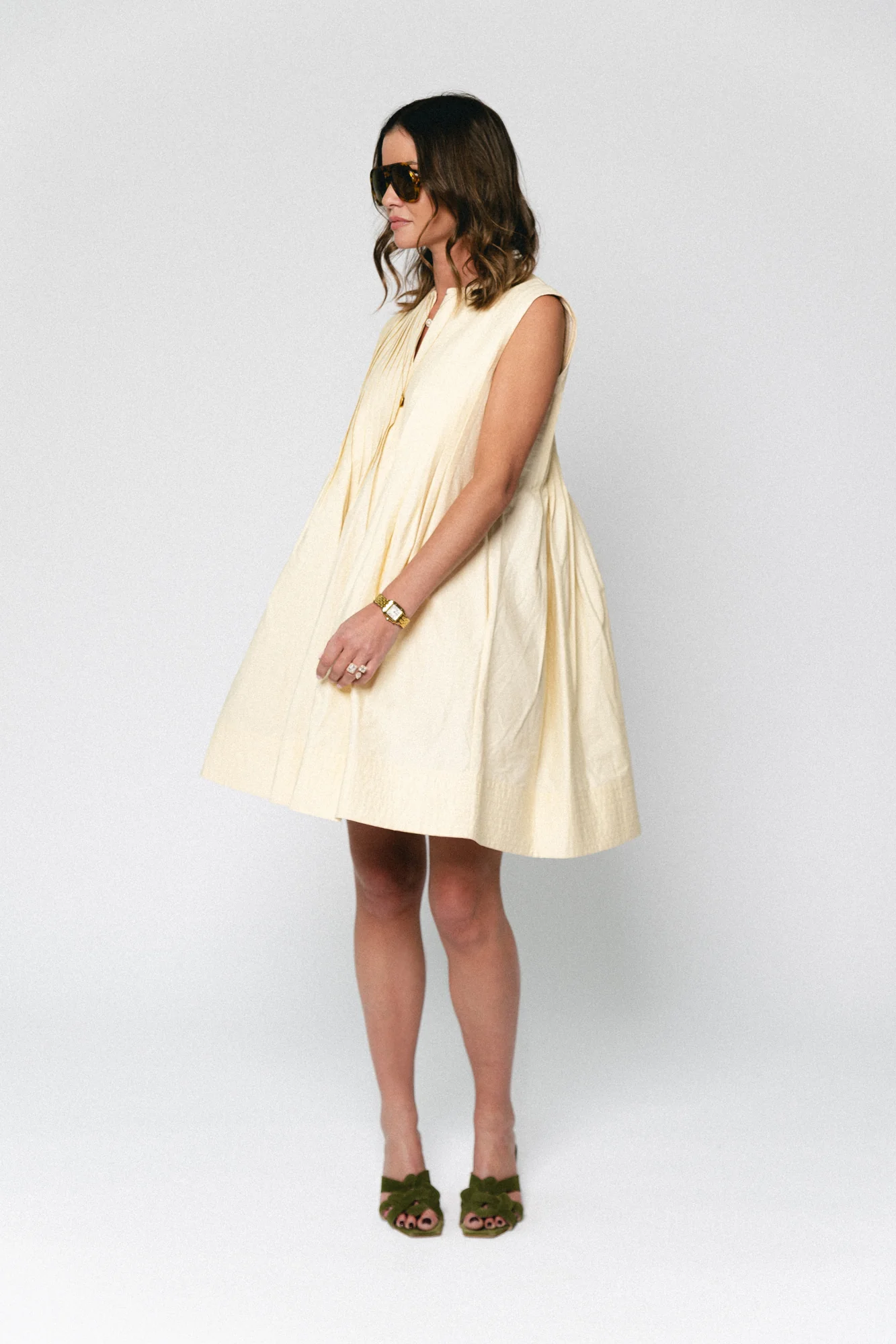 Conely dress butter yellow - Image 7