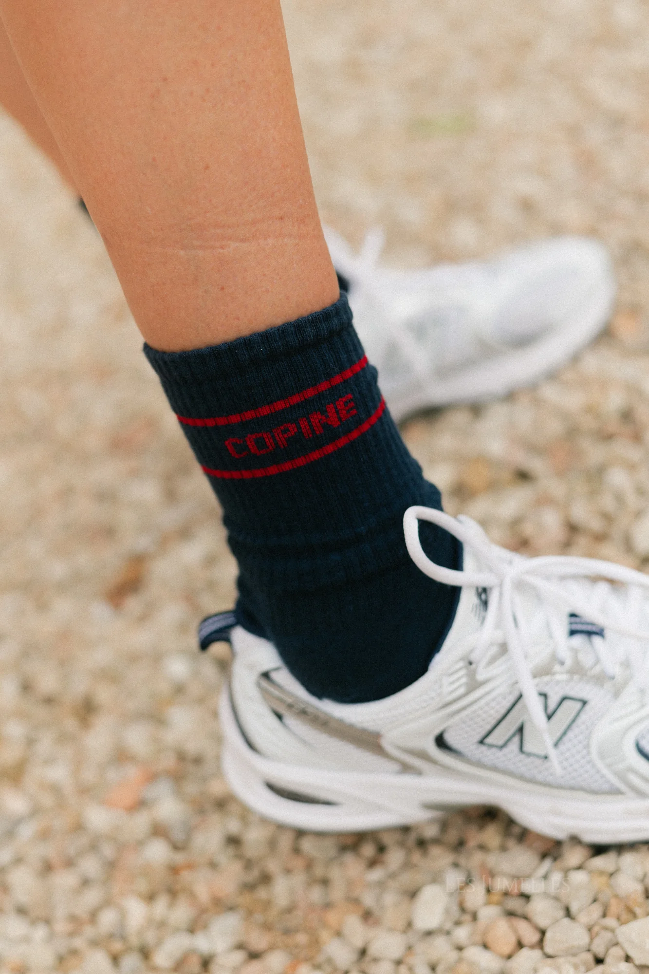 Copine socks navy/red - Image 2