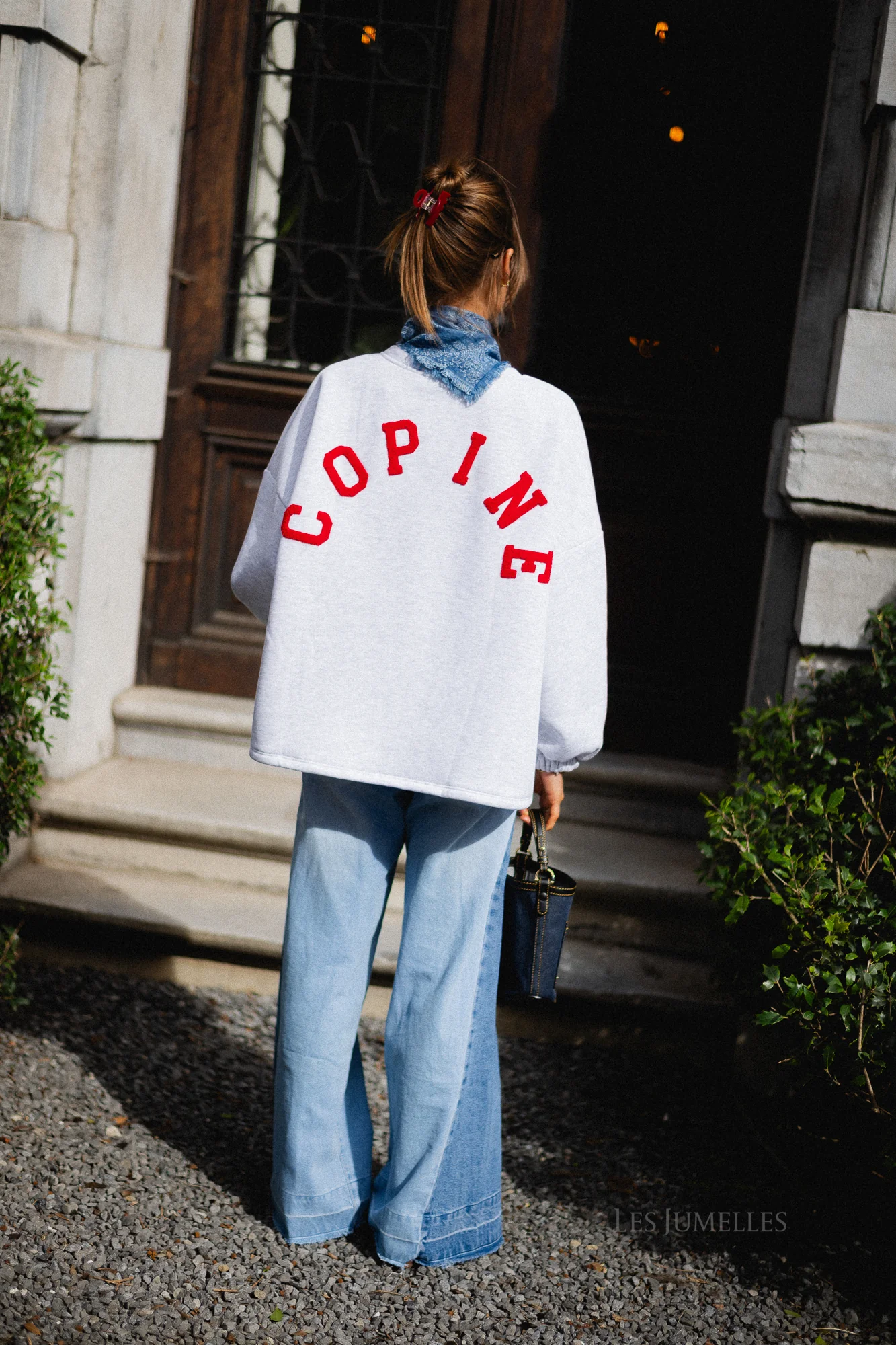 ORIGINAL 'Copine' sweater light grey - Image 3