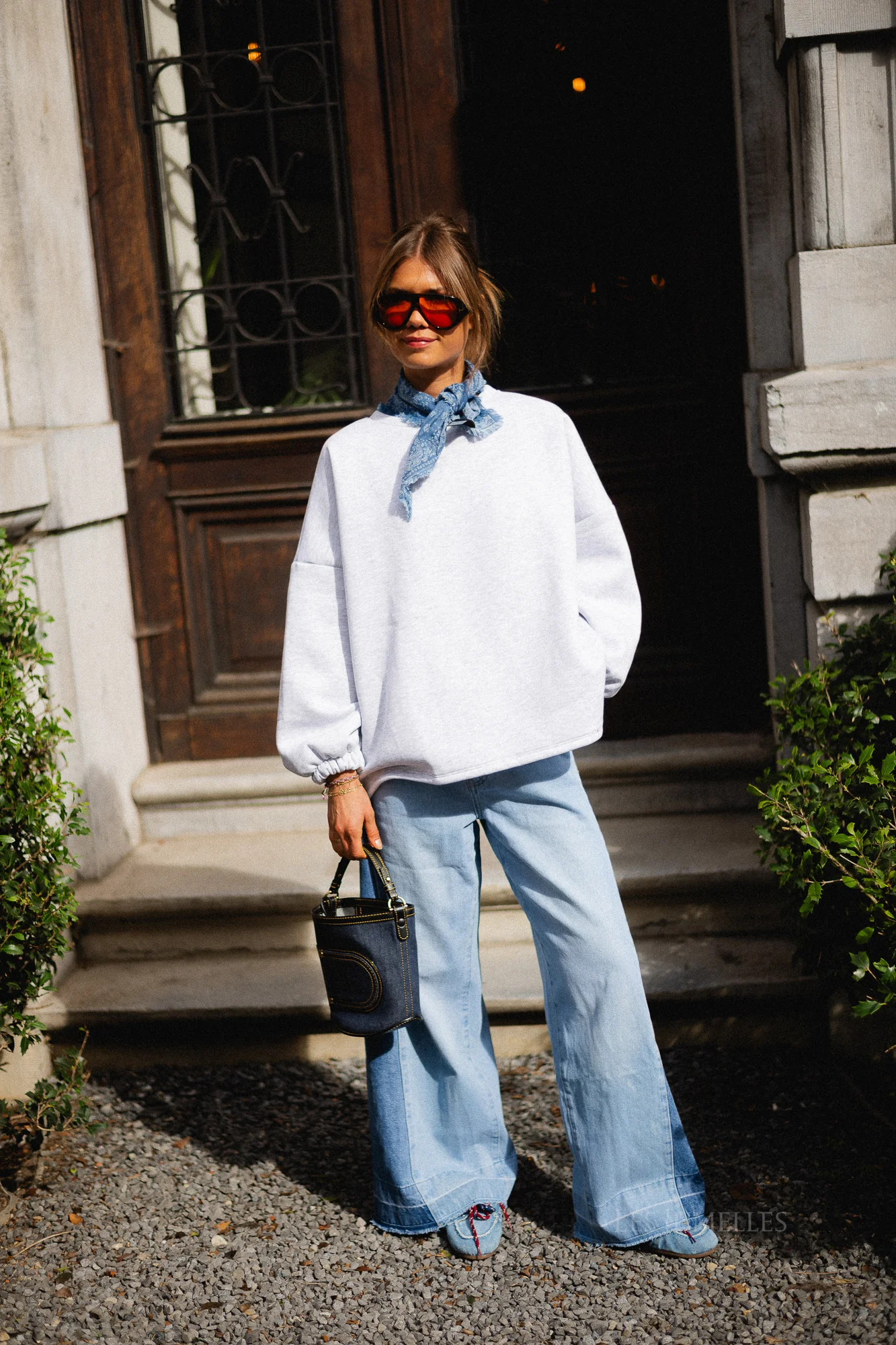 ORIGINAL 'Copine' sweater light grey - Image 5