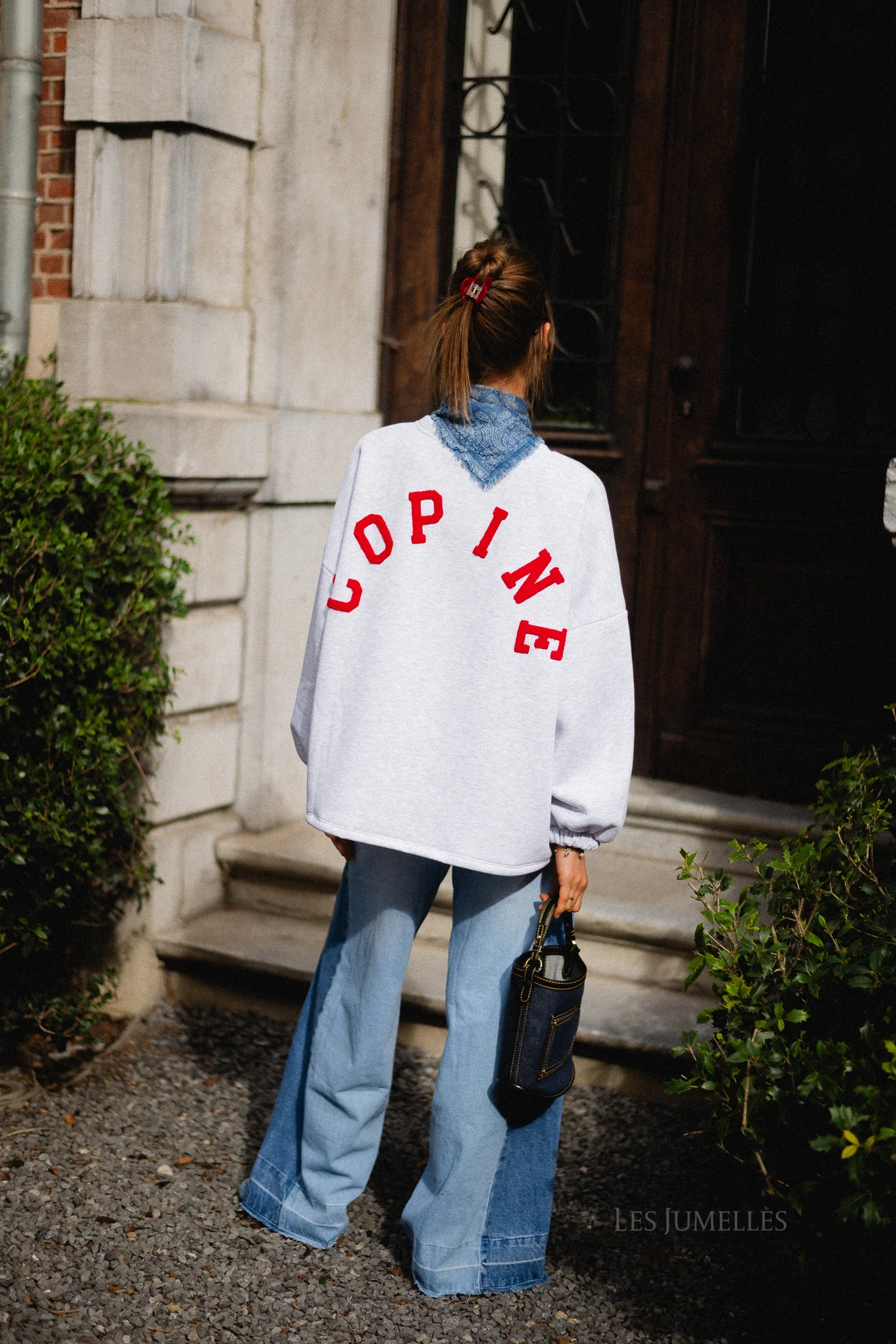 ORIGINAL 'Copine' sweater light grey - Image 7