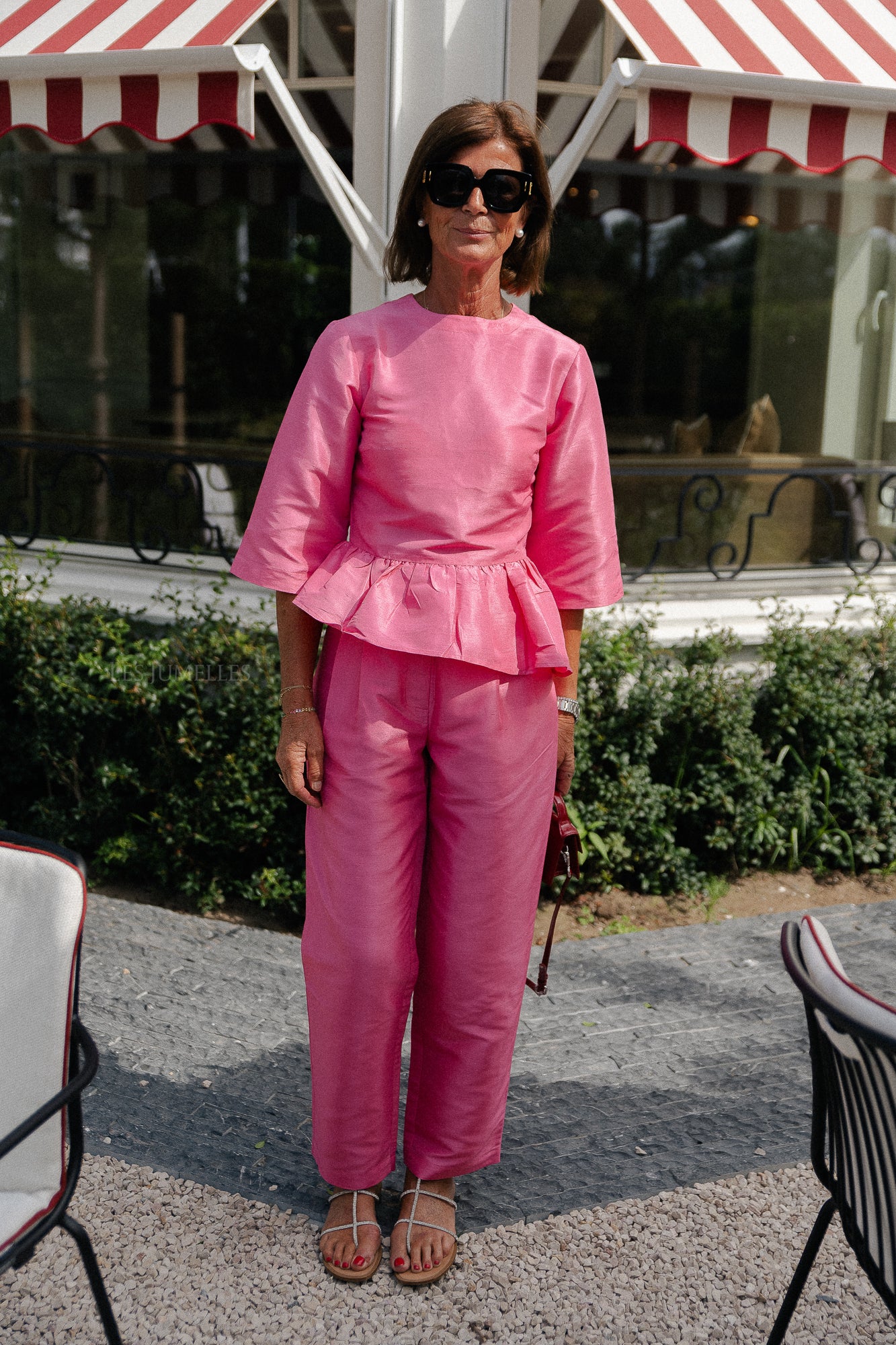 Crispy pleated pant pink - Image 6