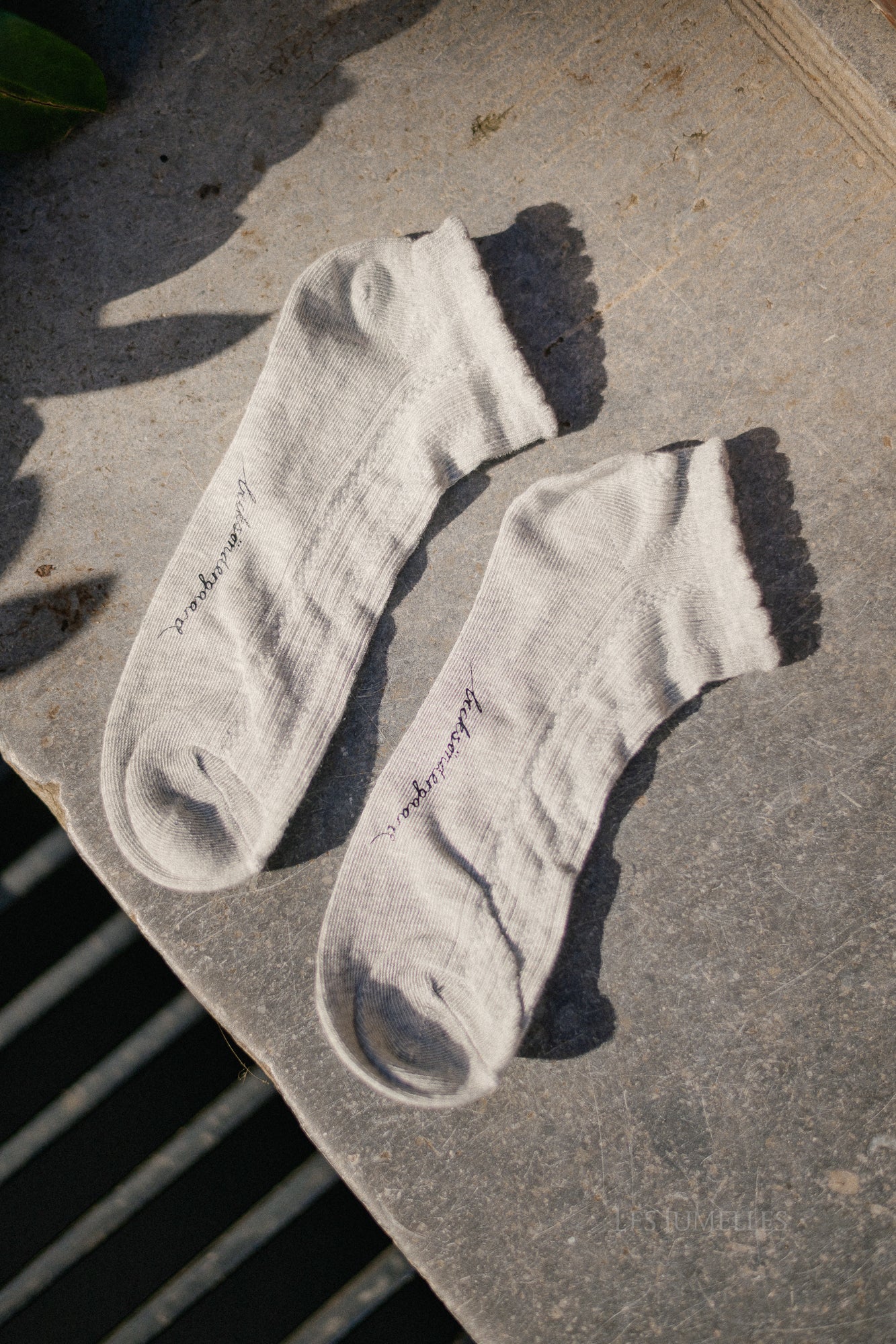 Crochia Cotta short sock grey melange - Image 2
