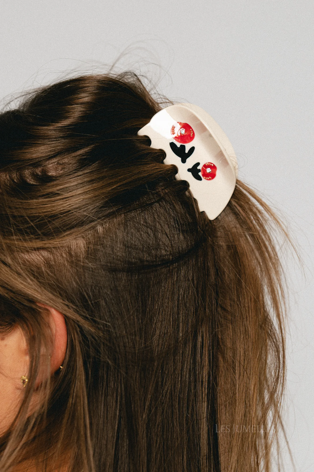Double flower hair claw cream - Image 2