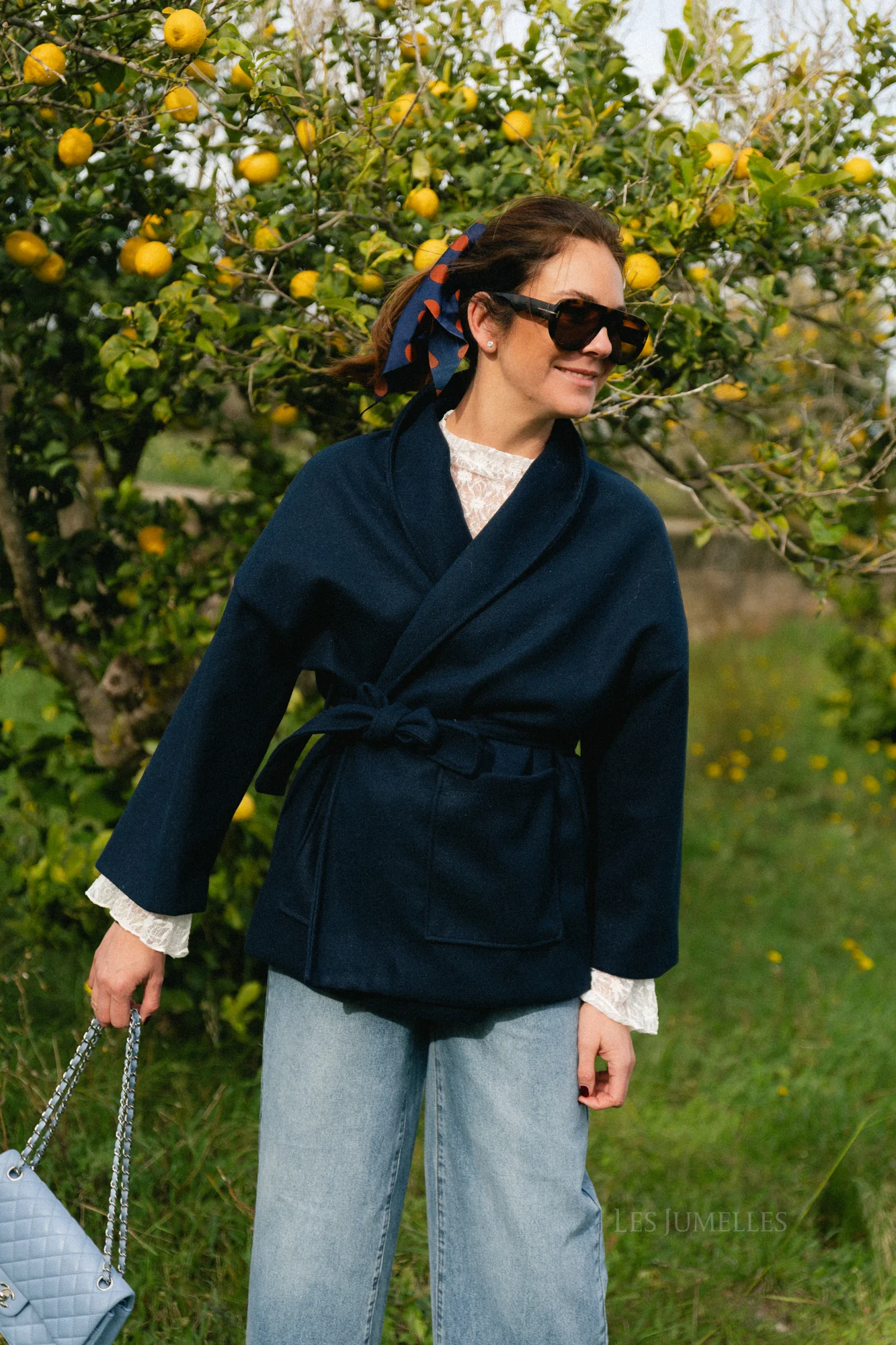 Eloise coat navy - Image 9