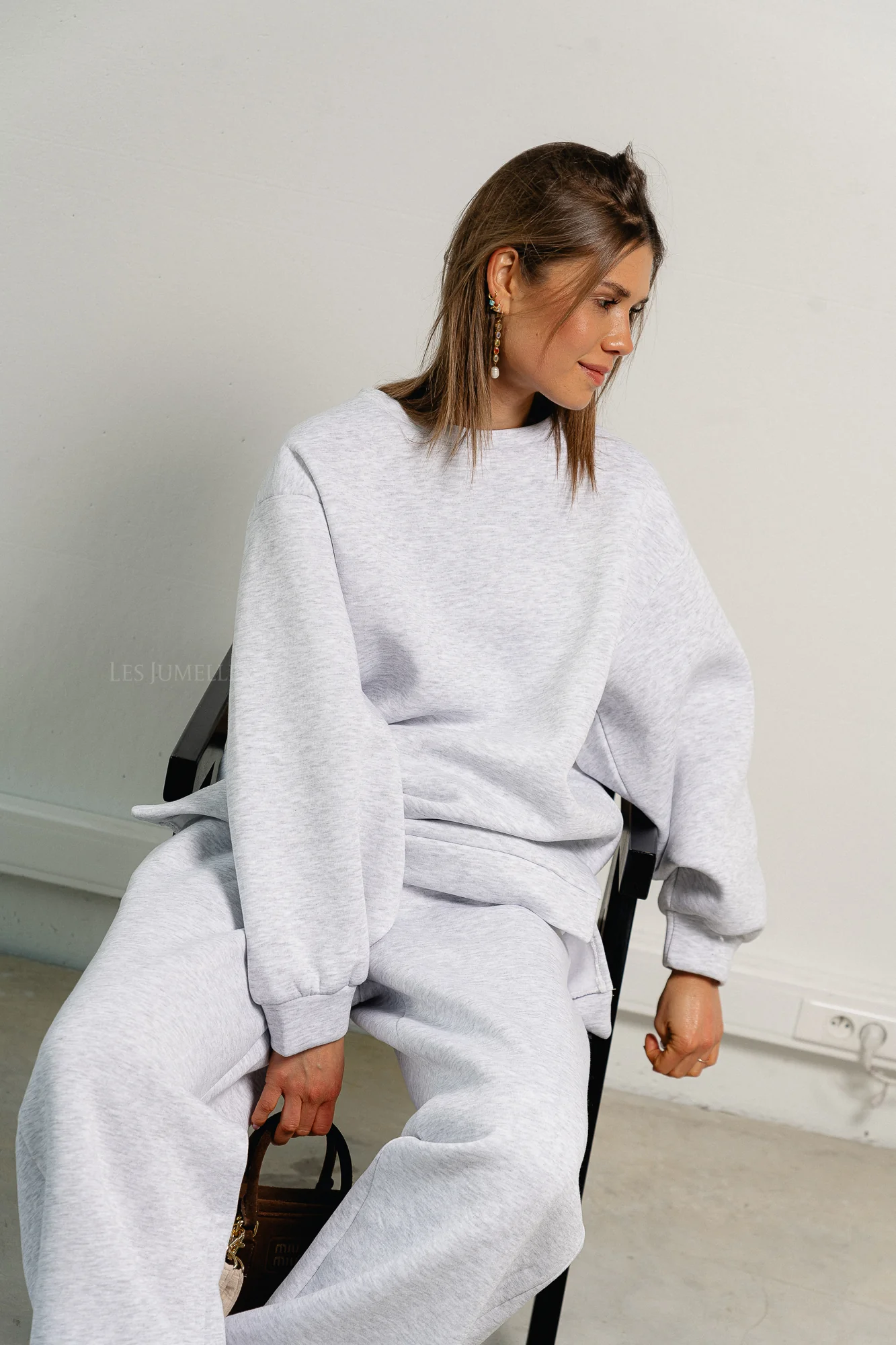 Emelyne sweater light grey - Image 7
