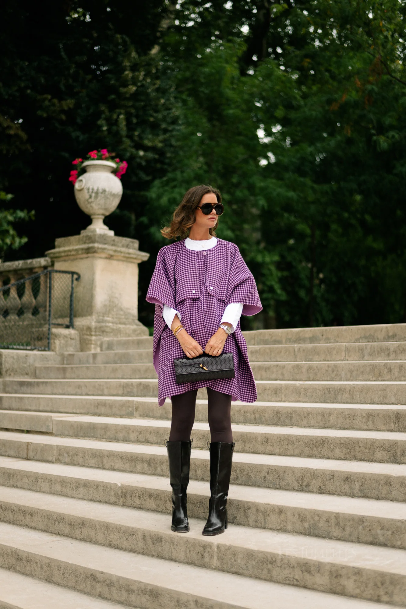 Enora cape aubergine/orchid - Image 7