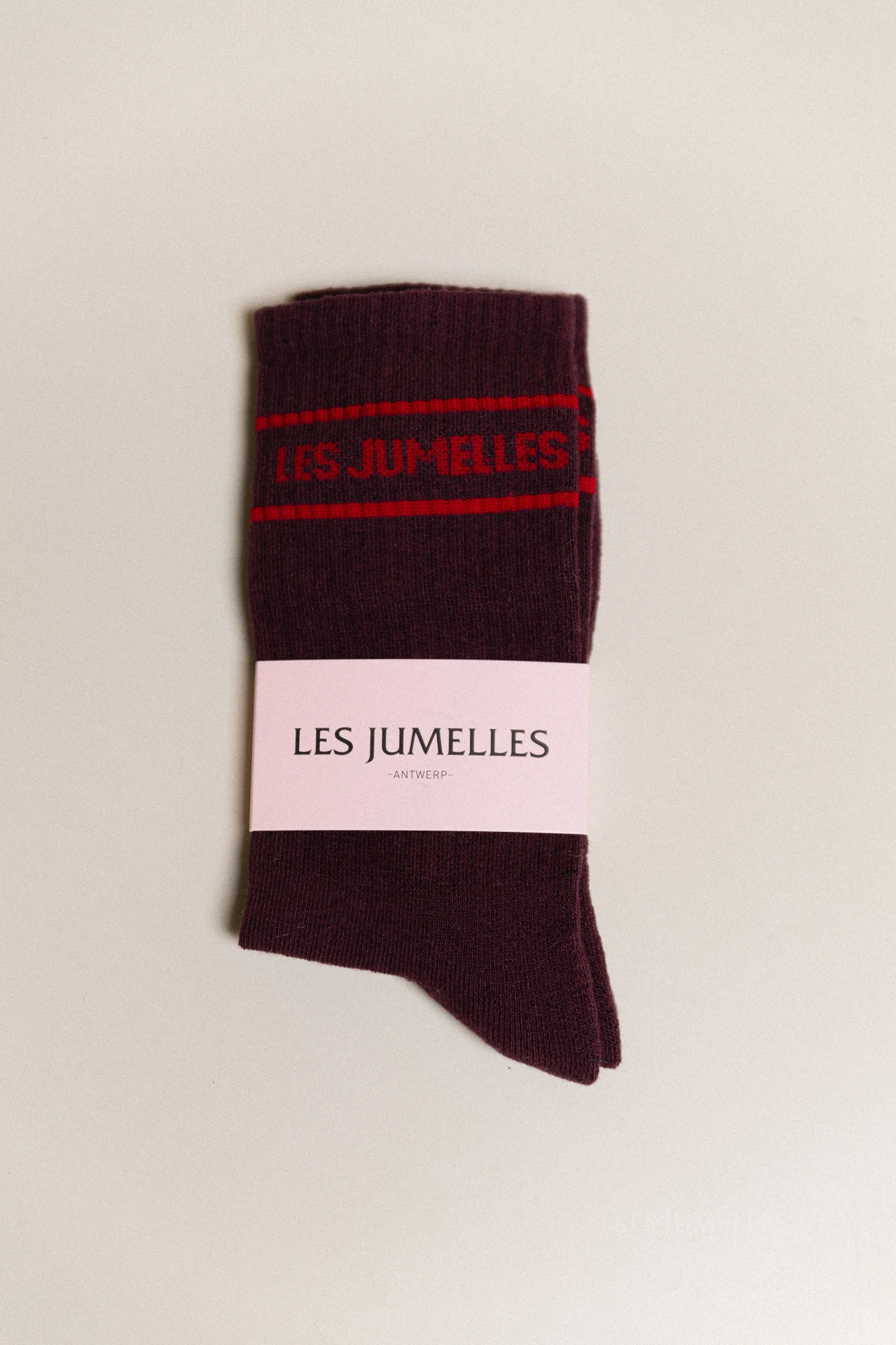 Fille à papa socks aubergine/coral red
