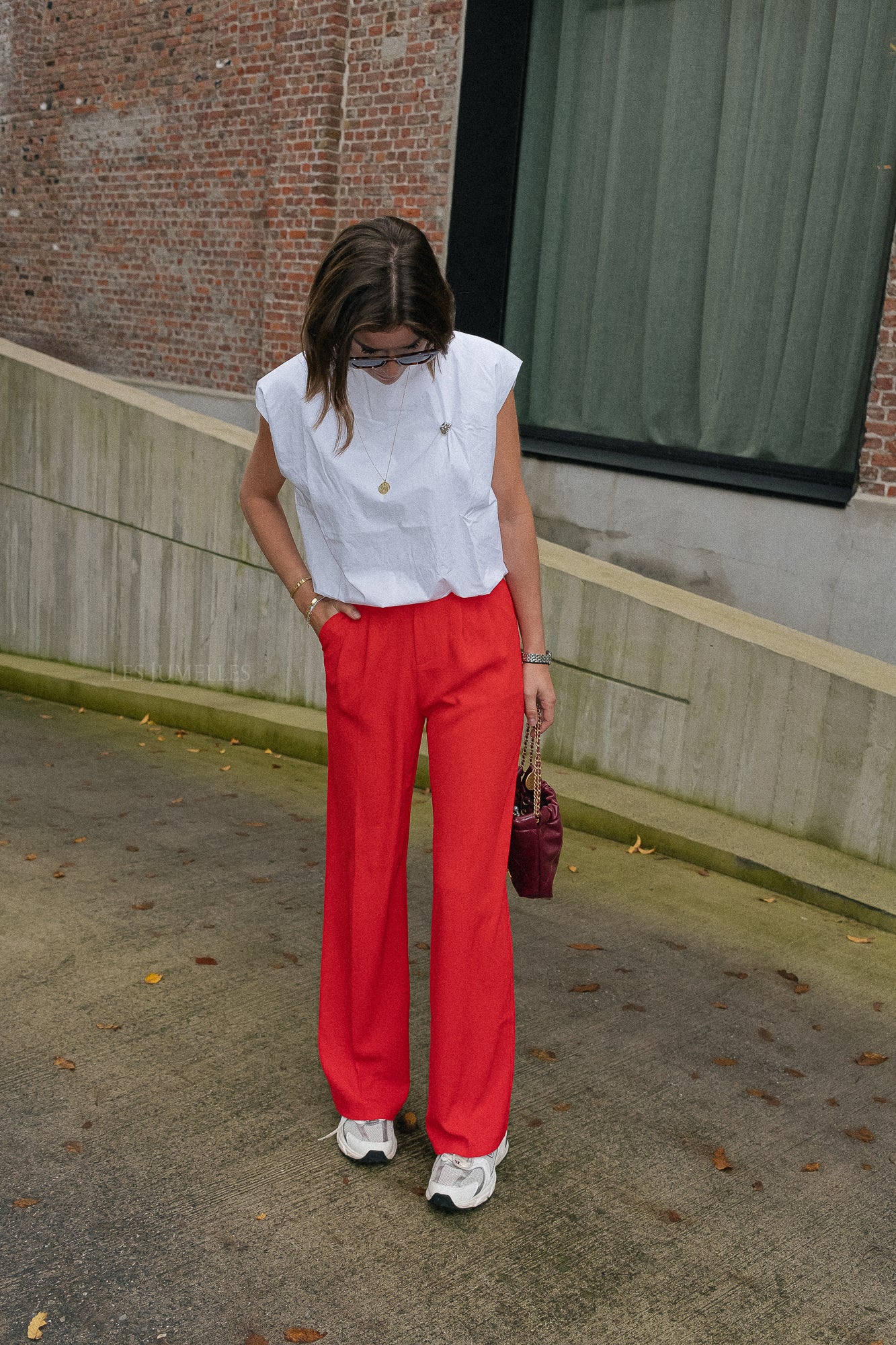 Florine trousers red - Image 2