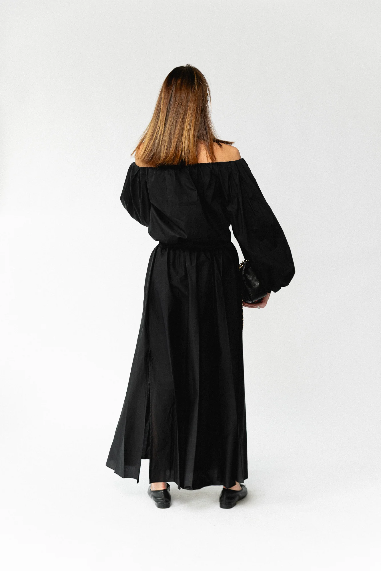 Fran long skirt black - Image 8