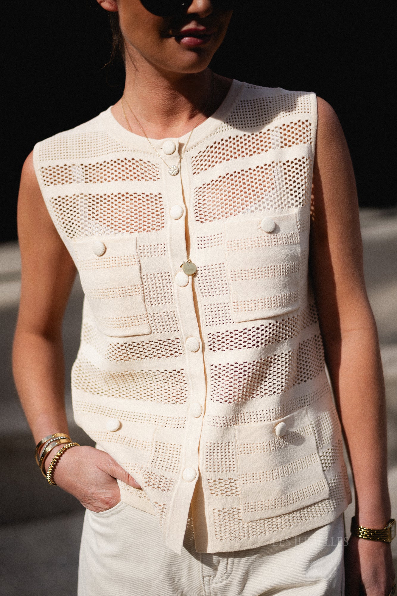 Geos vest cream - Image 4