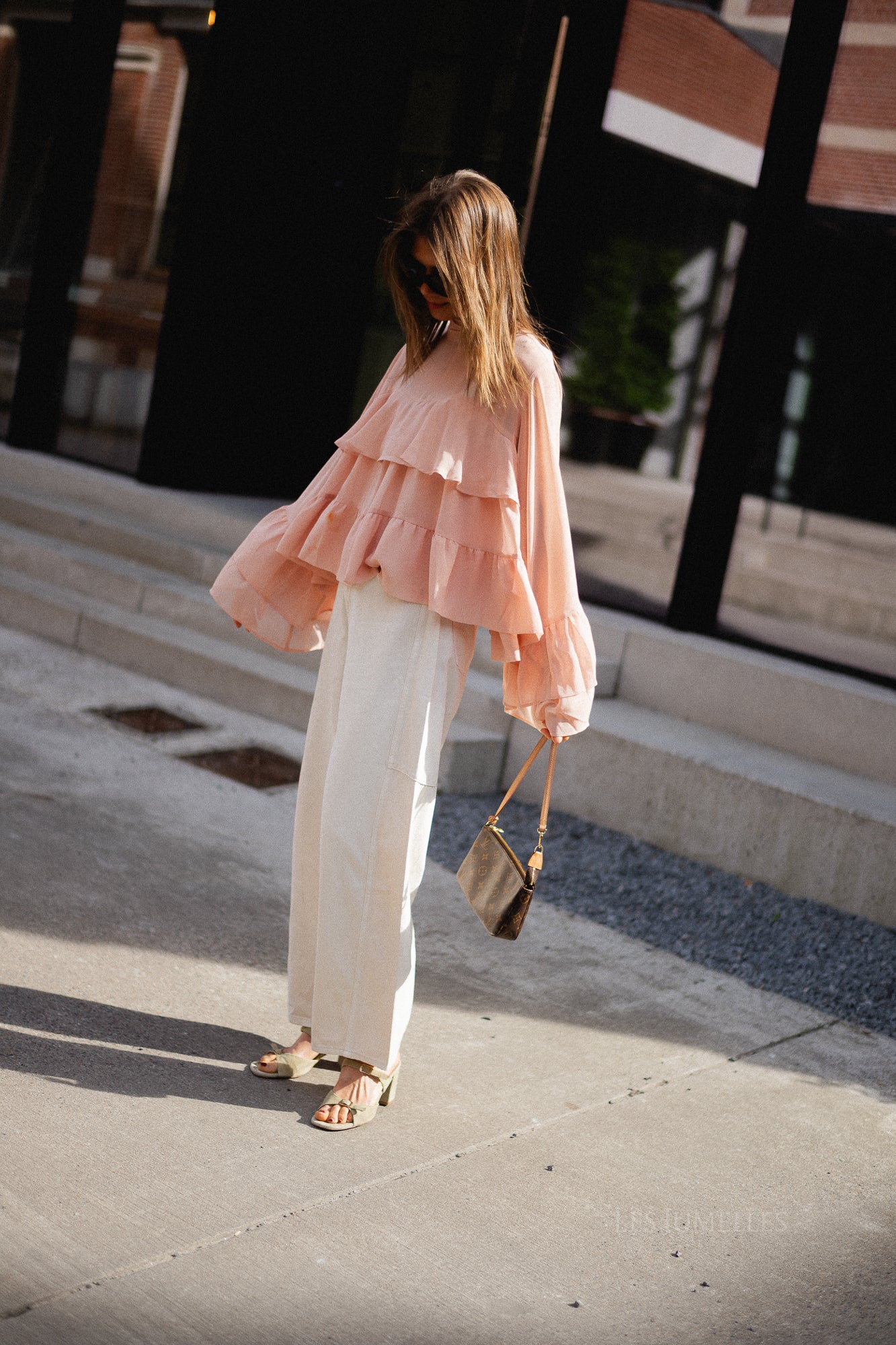GZChiffany blouse maple sugar - Image 17