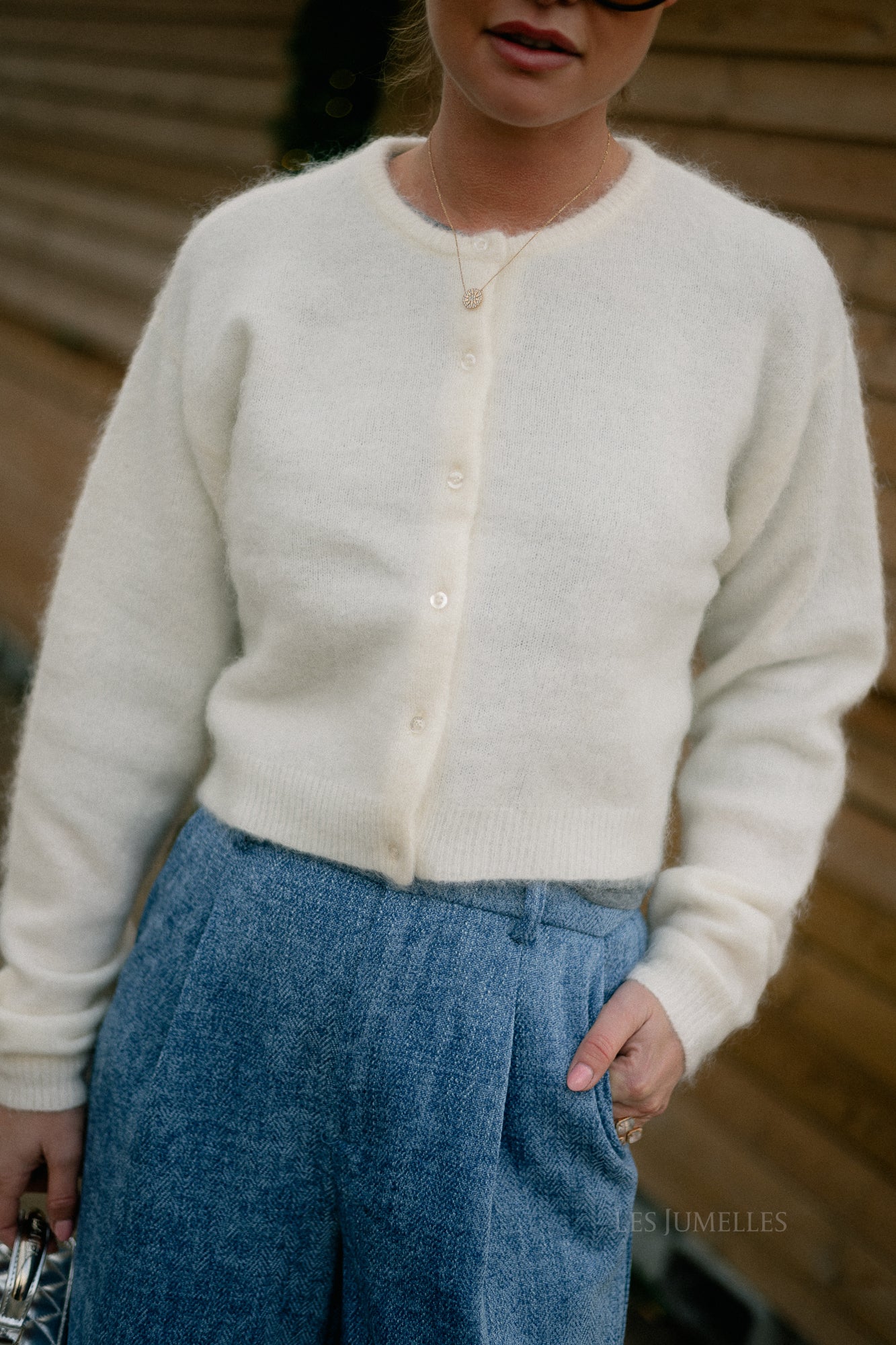 GZDebbie cardigan ivory - Image 7