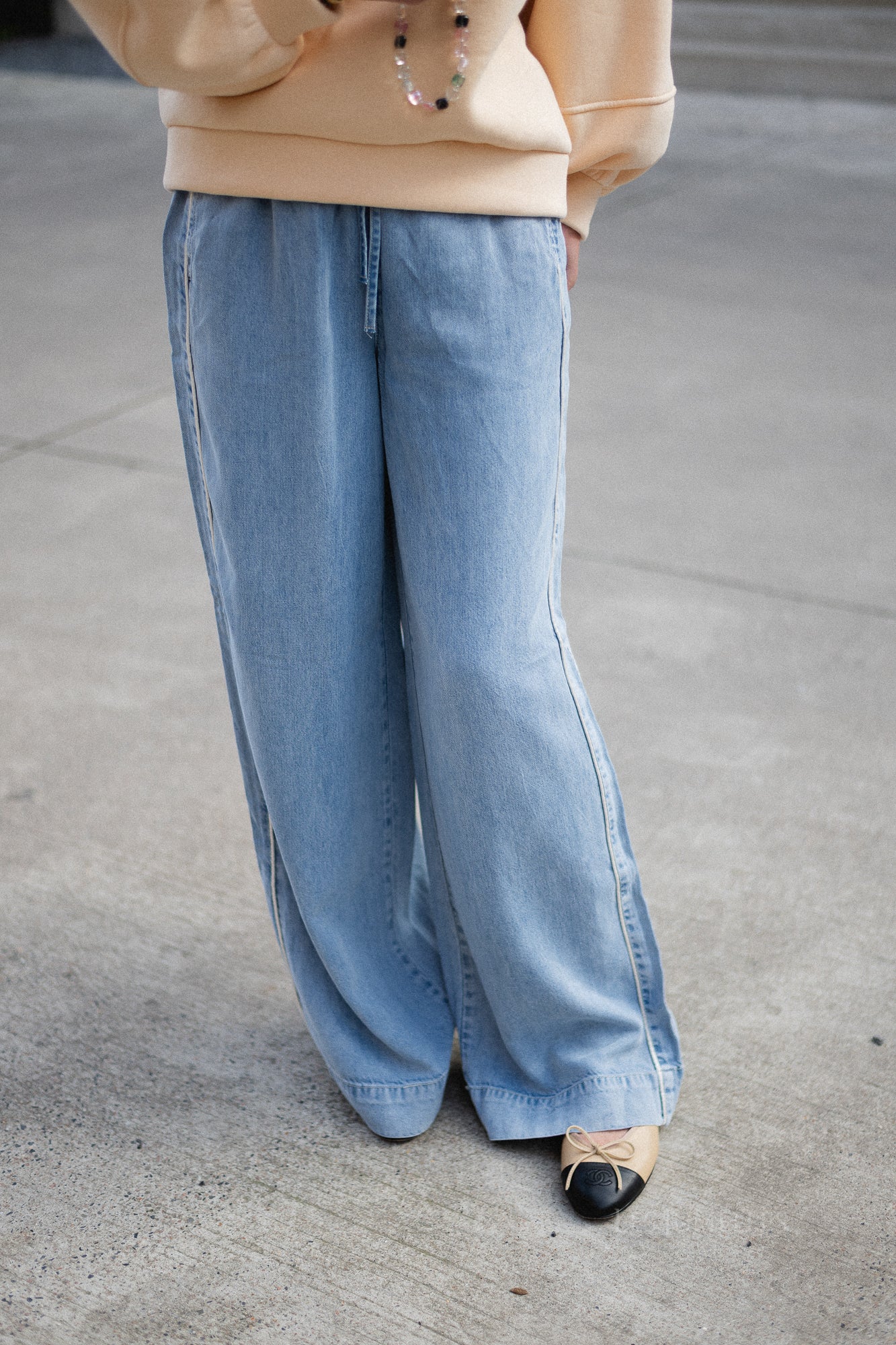 GZSea HW pants mid denim blue - Image 13