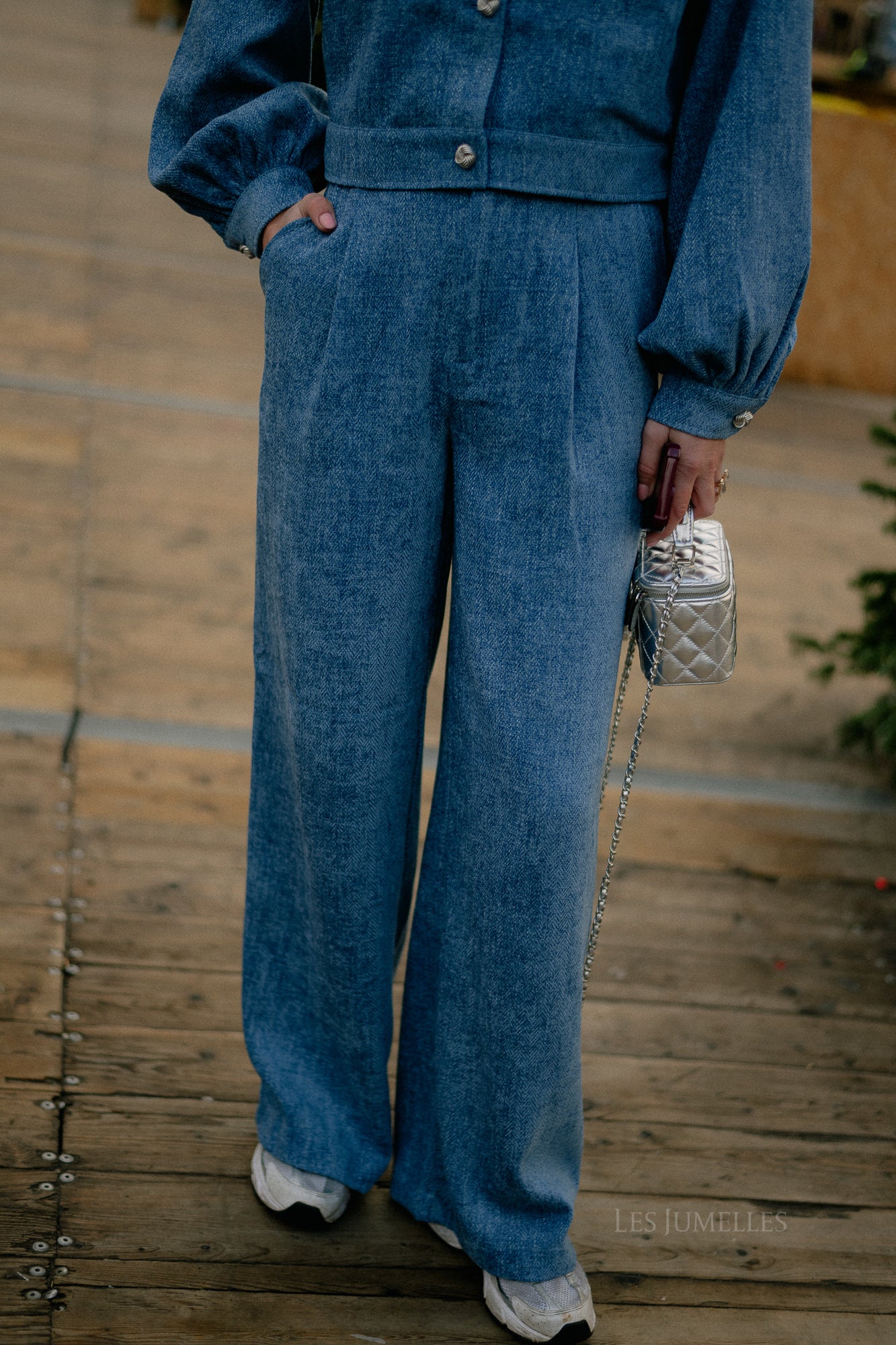 GZVally HW wide pants denim blue - Image 6