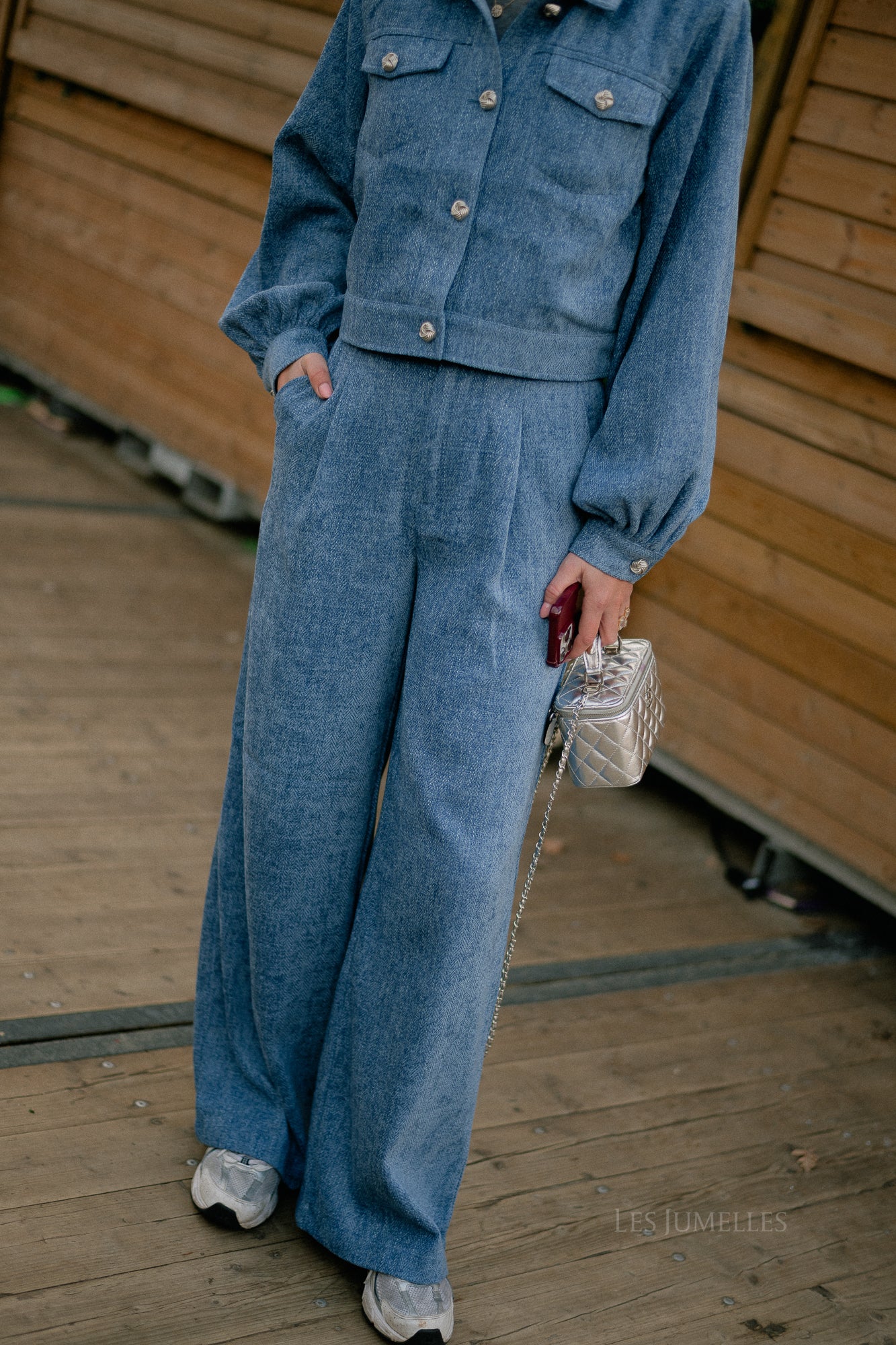 GZVally HW wide pants denim blue - Image 7