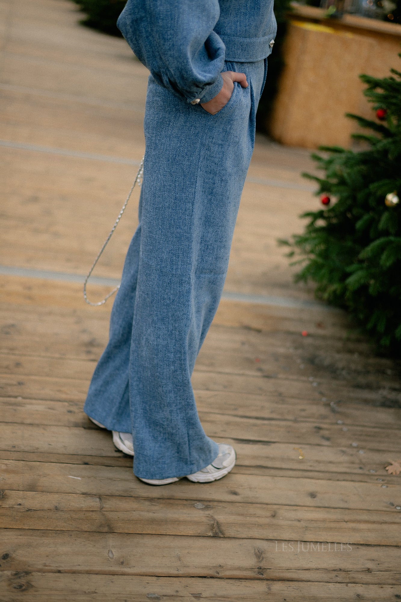 GZVally HW wide pants denim blue - Image 8