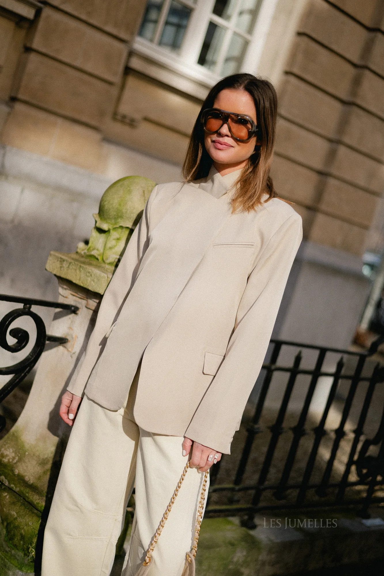 Igone blazer oxford tan - Image 2