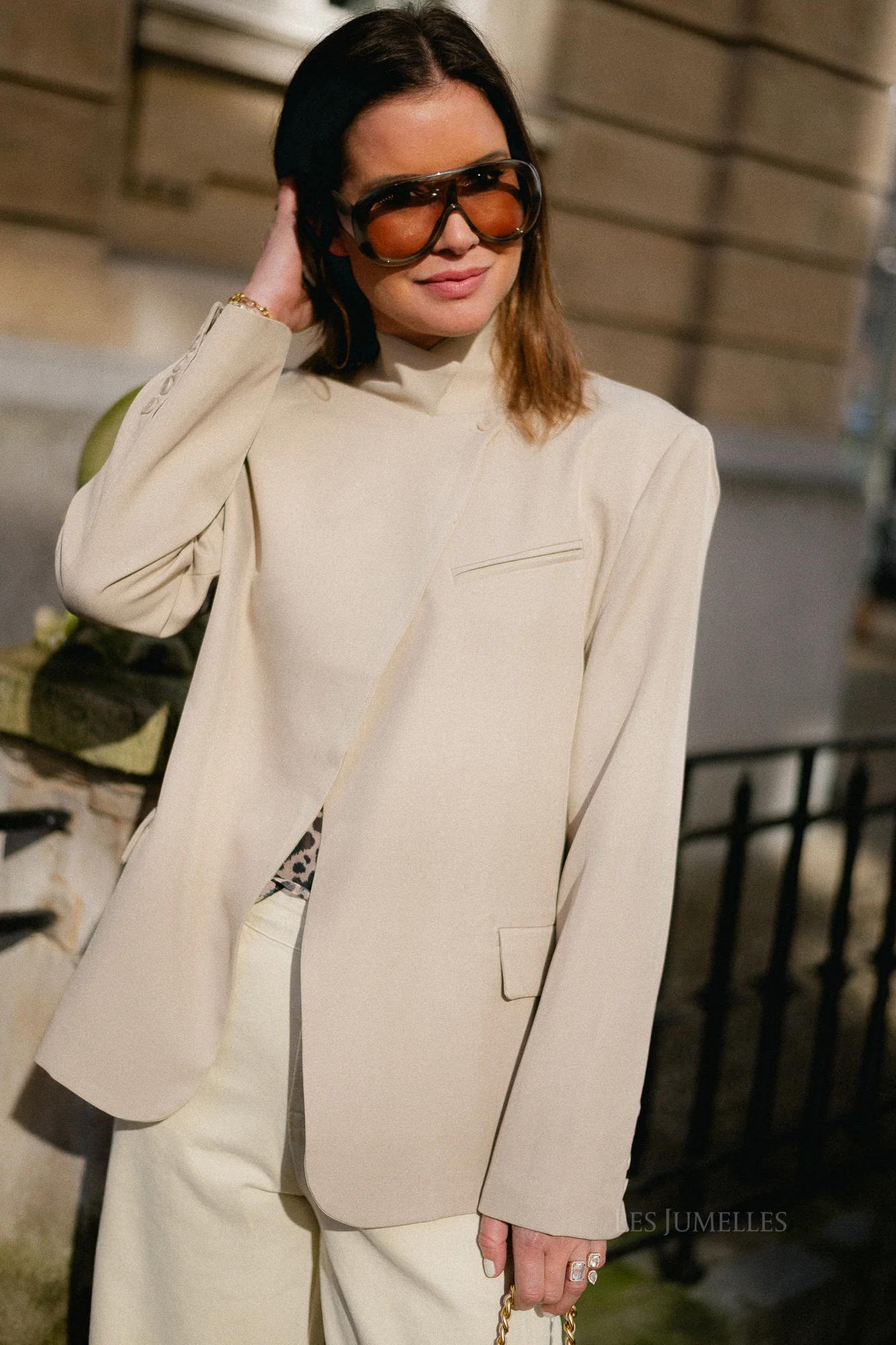 Igone blazer oxford tan - Image 4