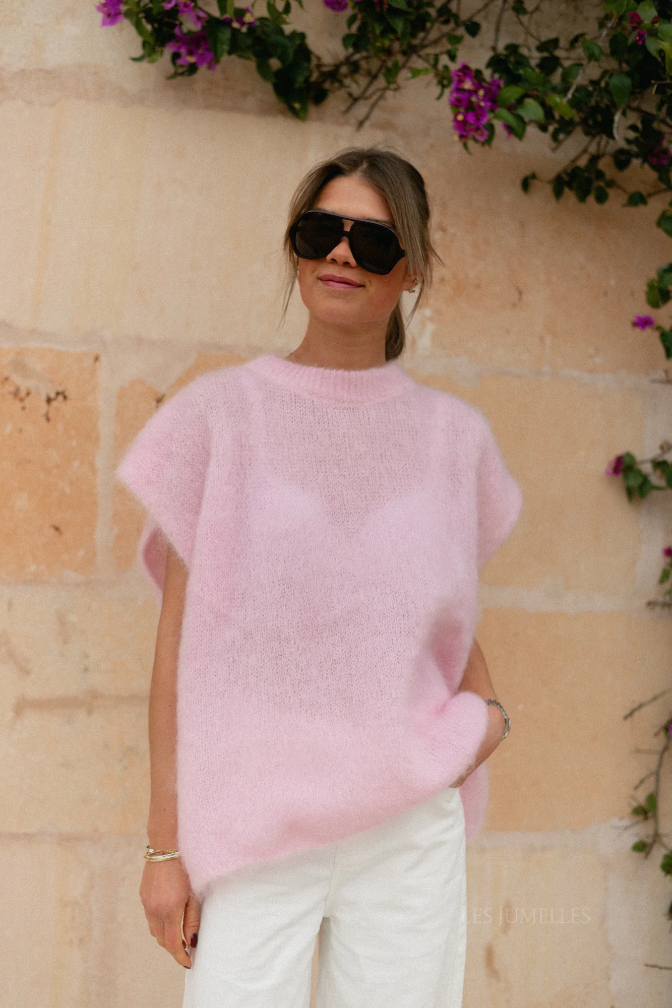 Indy SL mohair jumper baby pink - Image 10