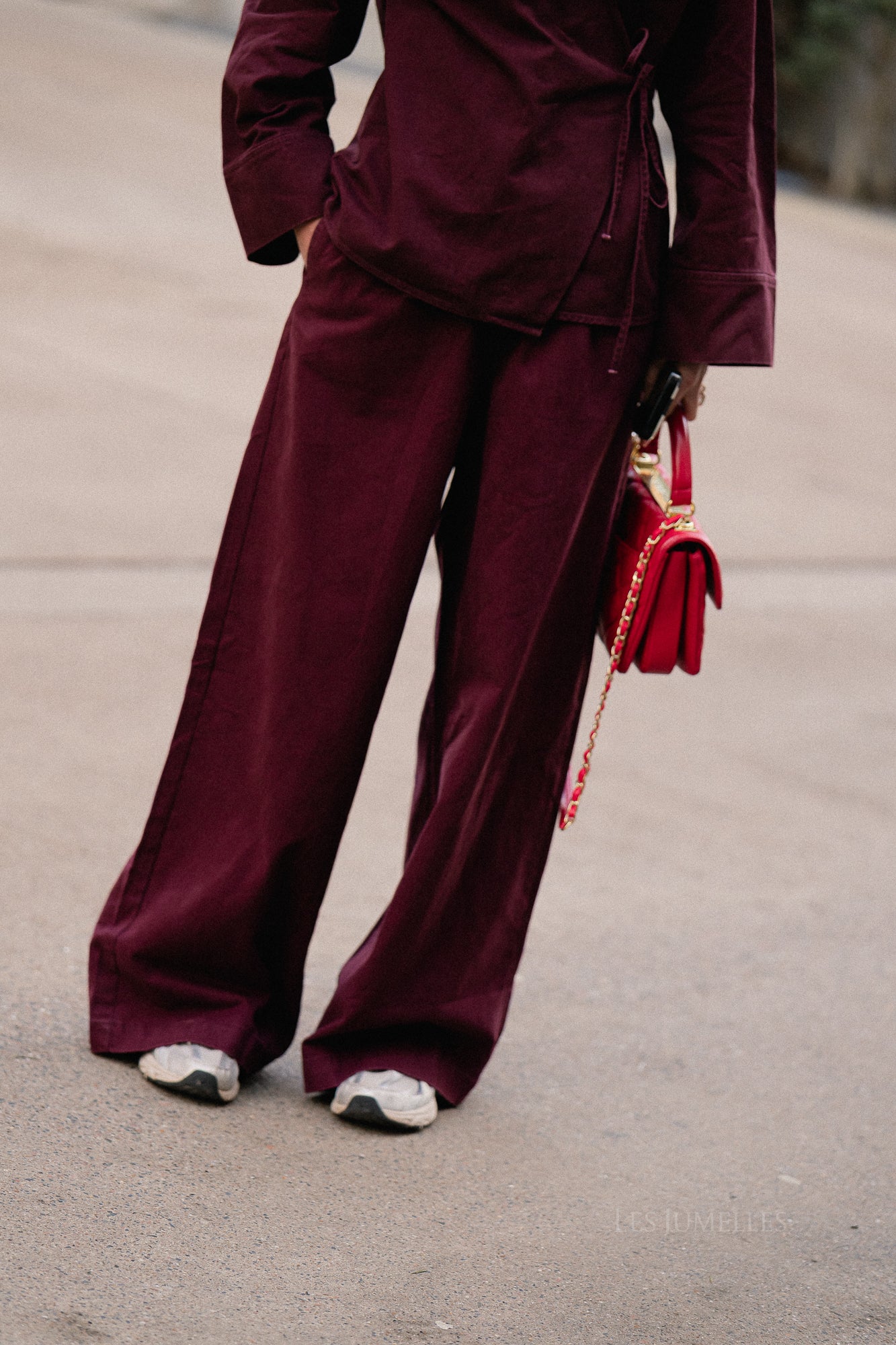 Jackie pants burgundy - Image 9